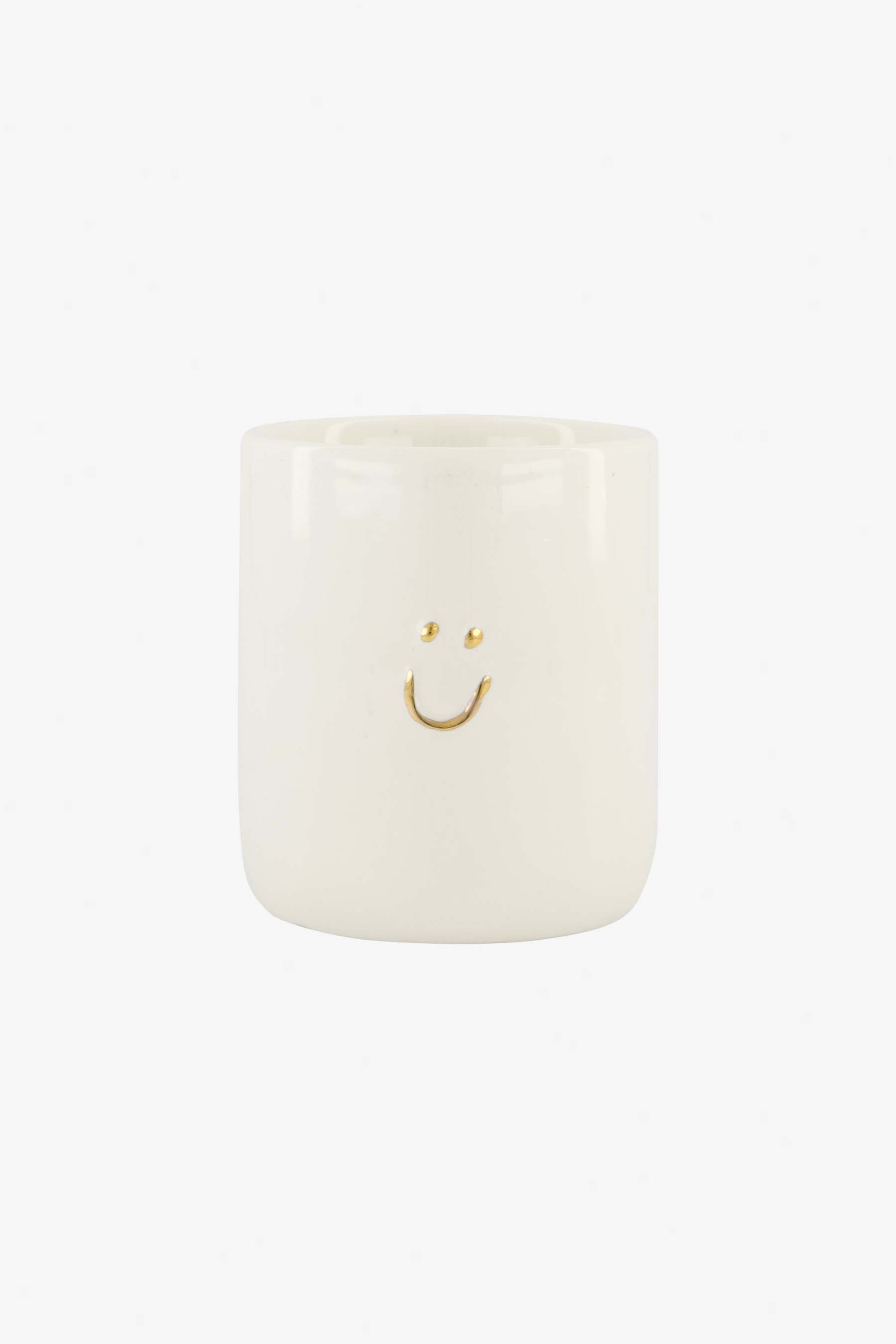 ZUSSS Keramische geurkaars Smile of Hartje - Oosterlinck