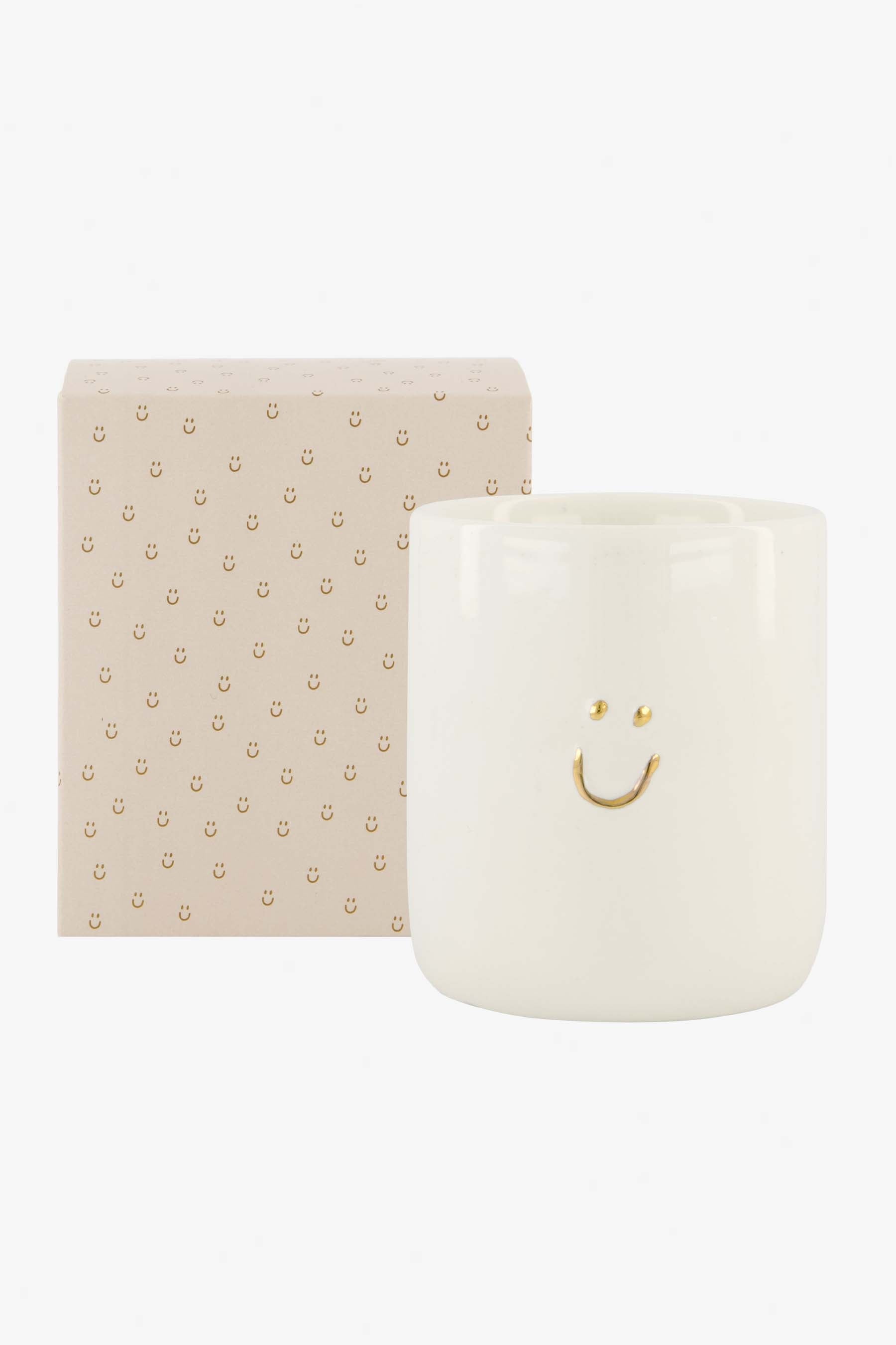 ZUSSS Keramische geurkaars Smile of Hartje - Oosterlinck