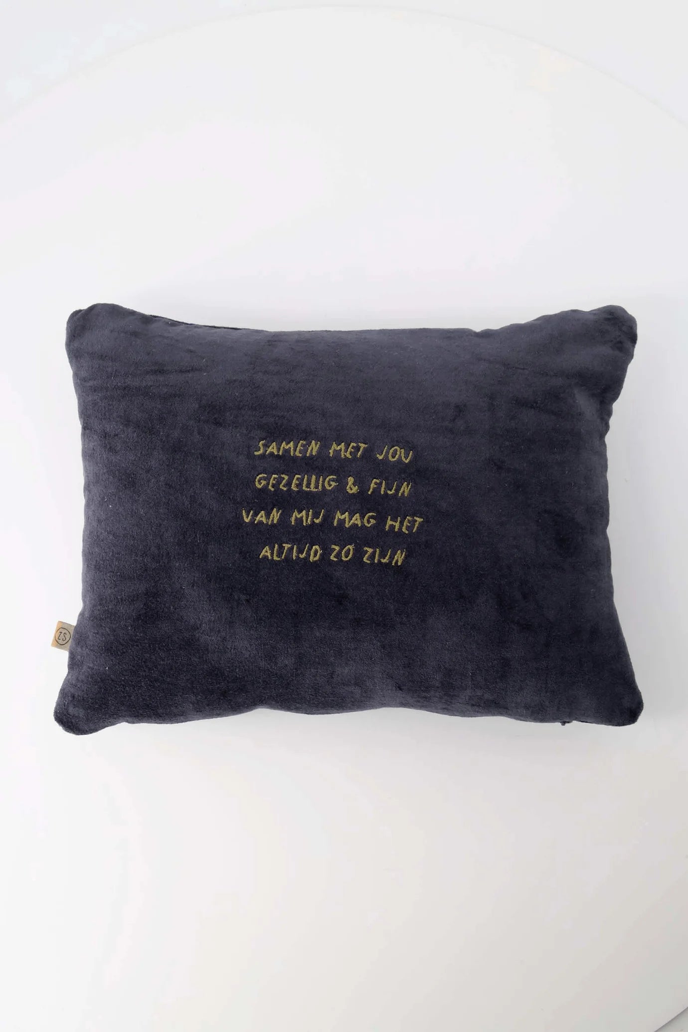 Zusss Kussen Velvet Samen gezellig