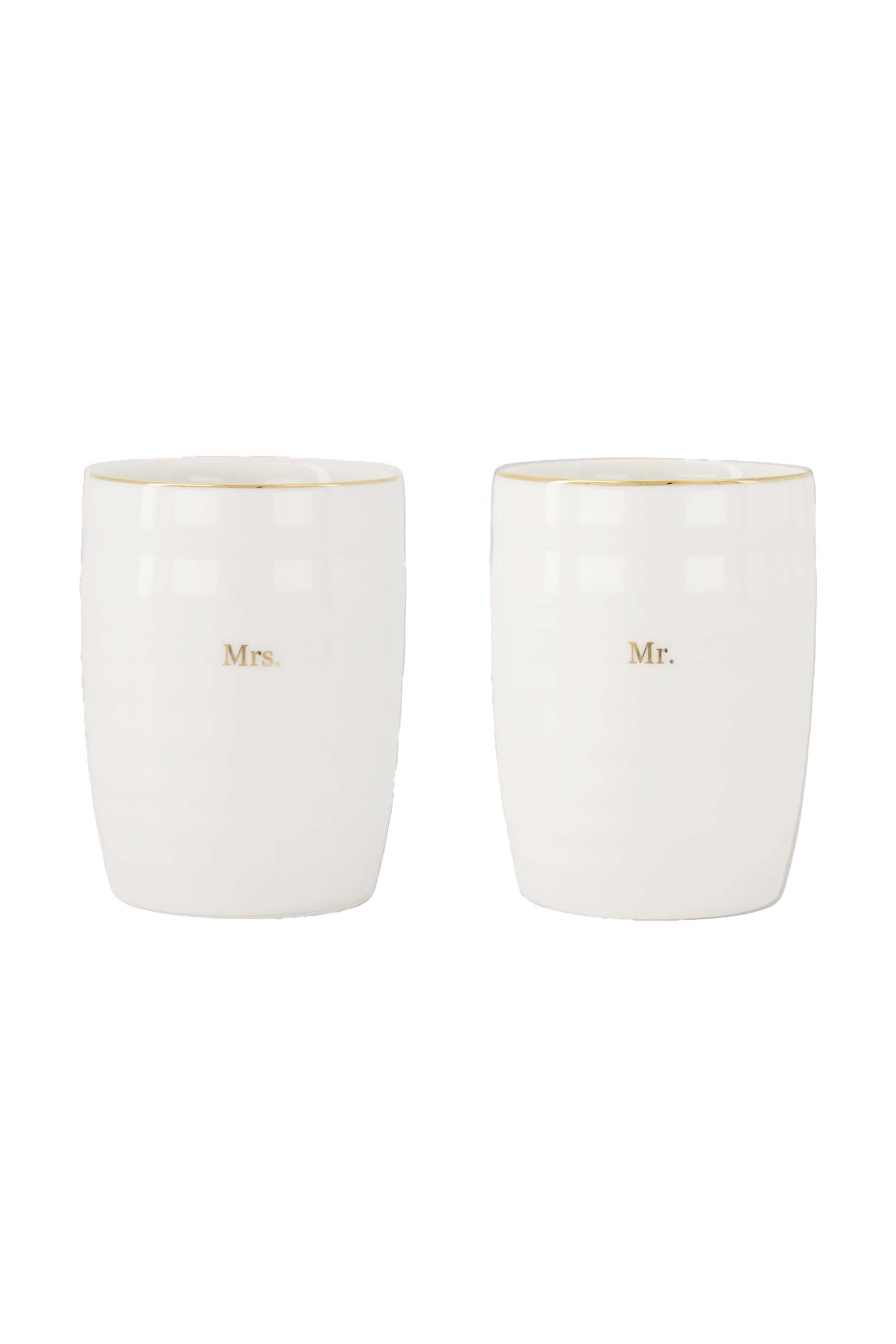 Zusss Mokken "Mr. & Mrs."- set van 2