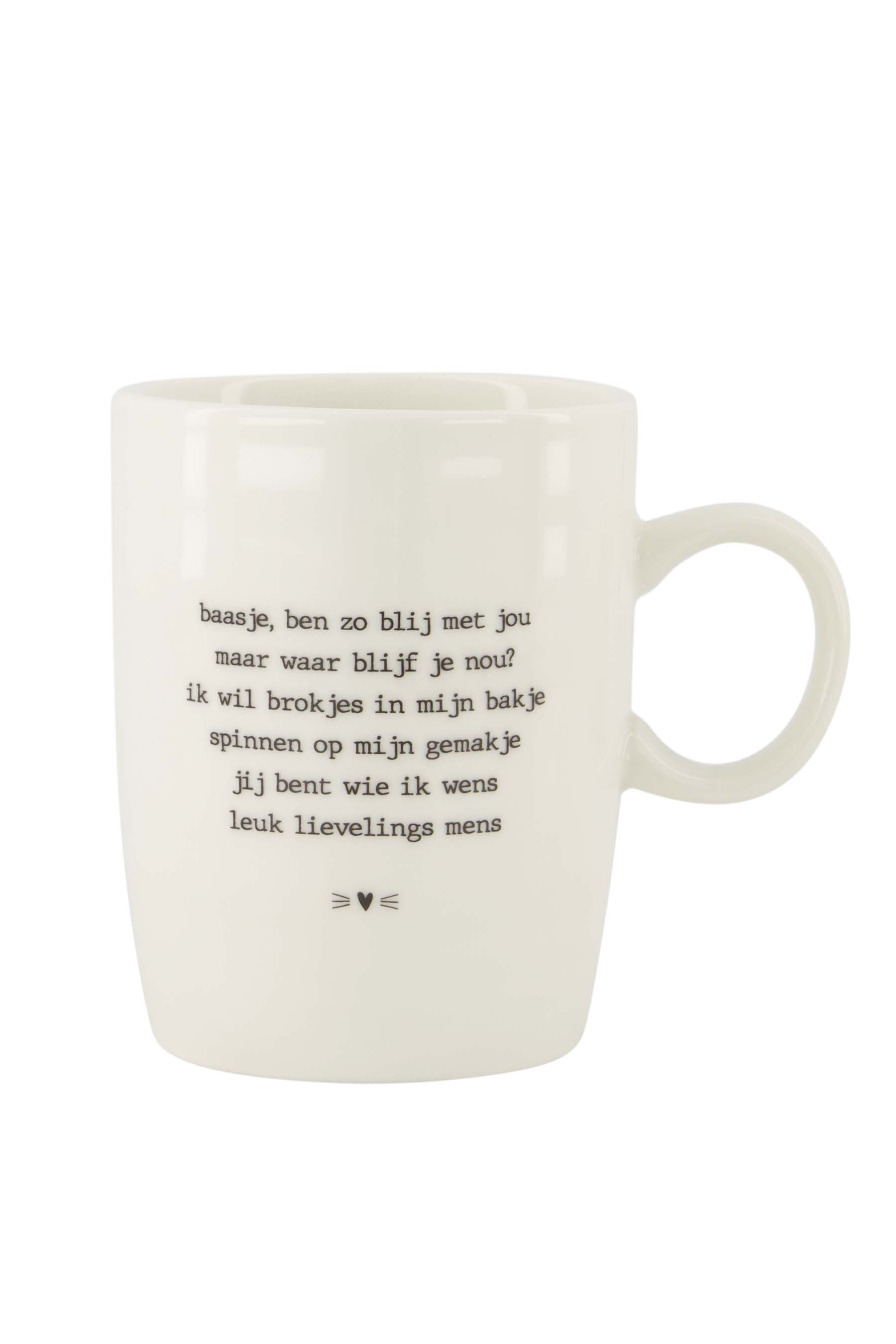ZUSSS Theemok met oor voor baasje hond of kat - Oosterlinck
