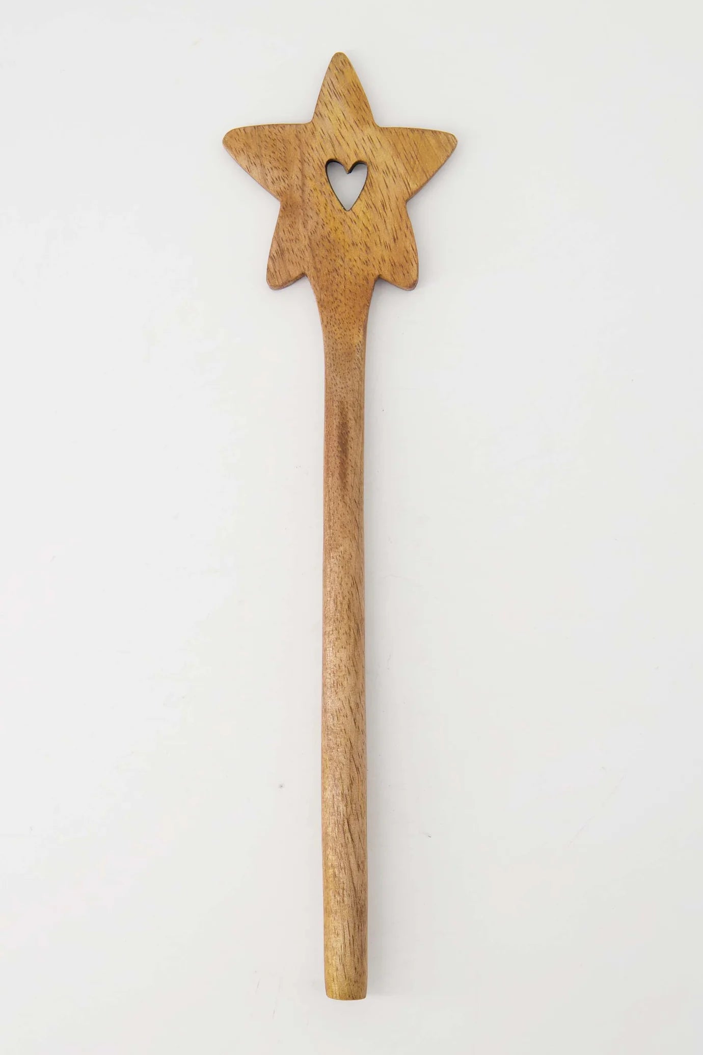 Zusss Roerspatel hout hartje in ster