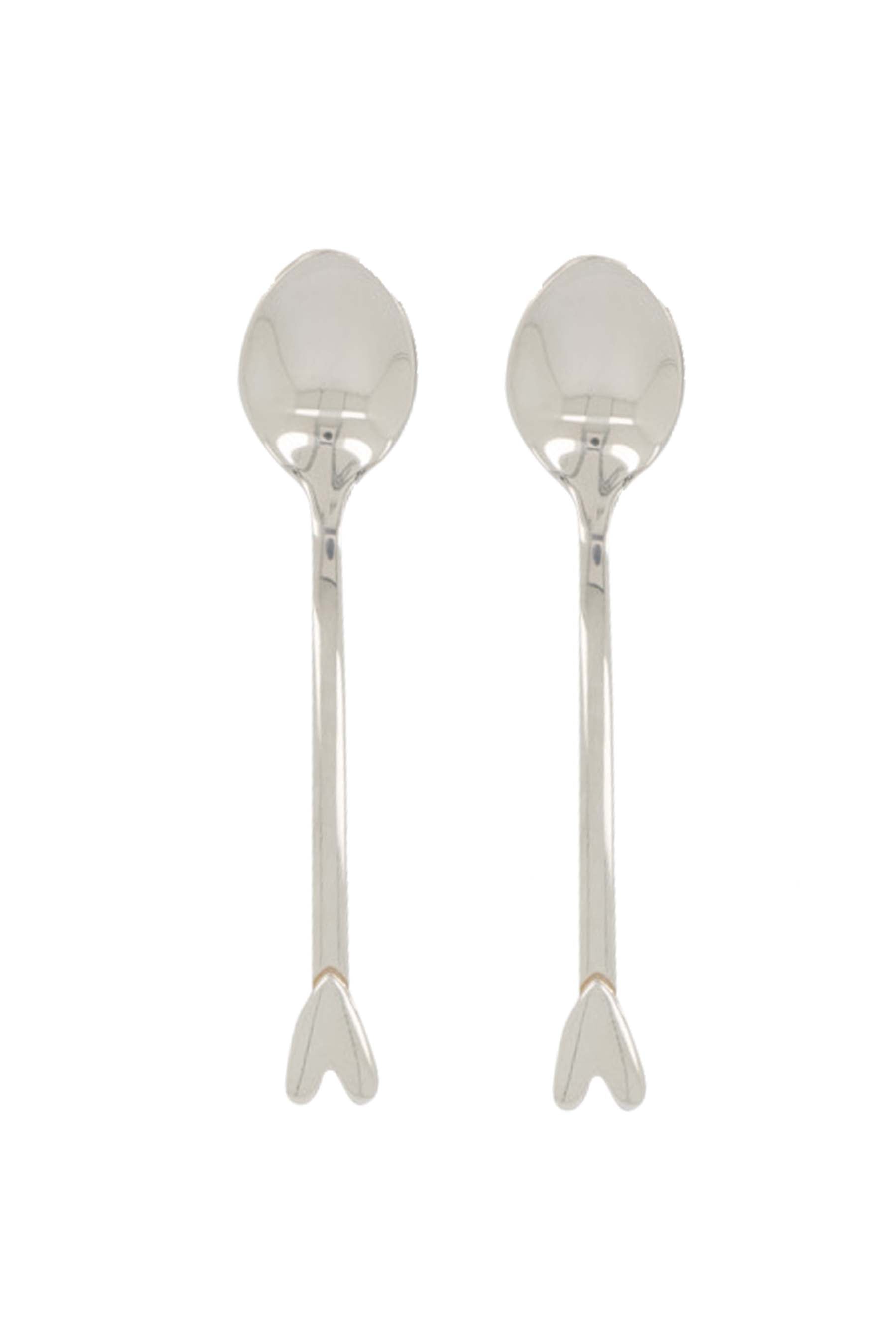 Zusss Lepeltjes zilverkleurige met hartje