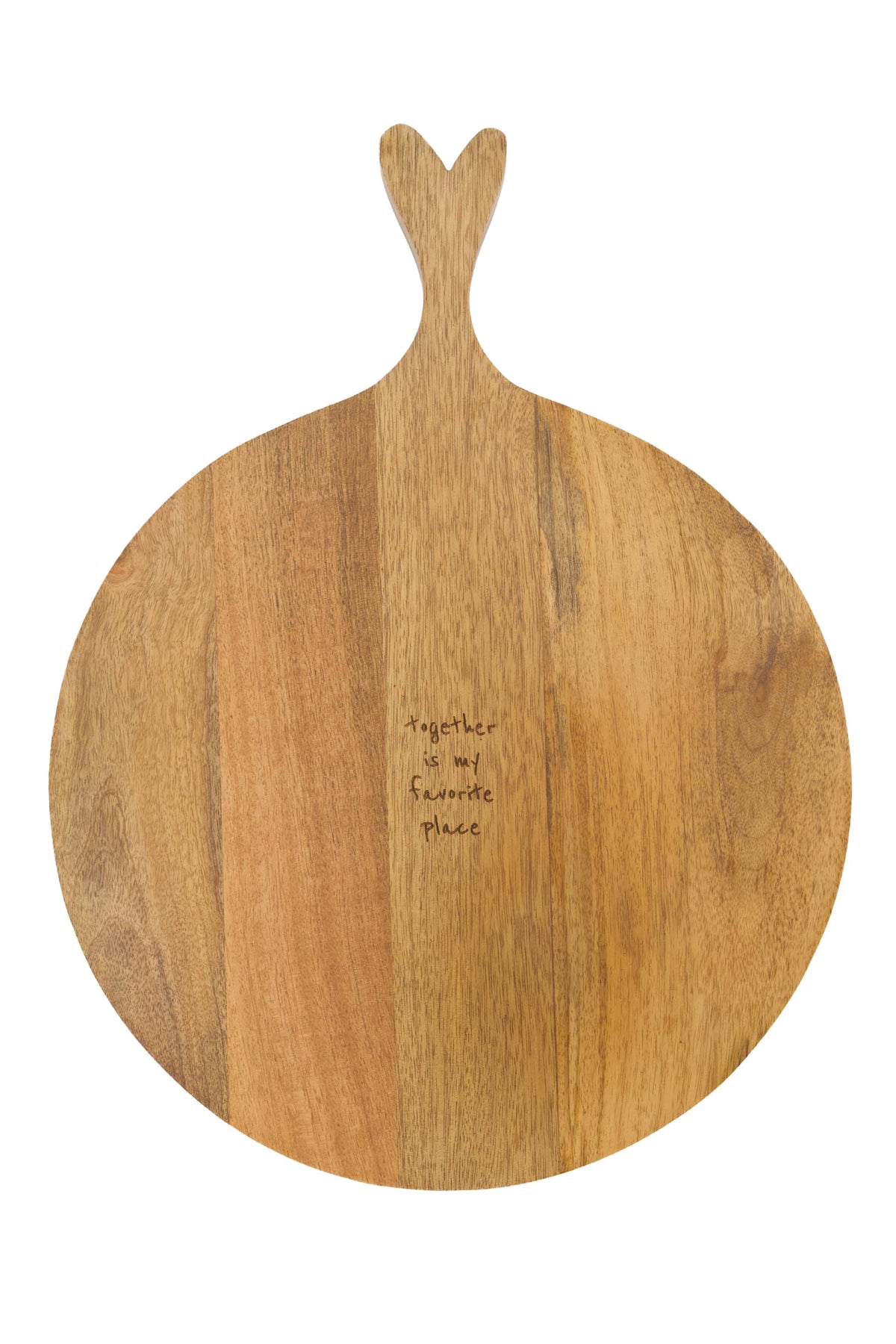 Zusss Serveerplank hout "together is my favourite place"