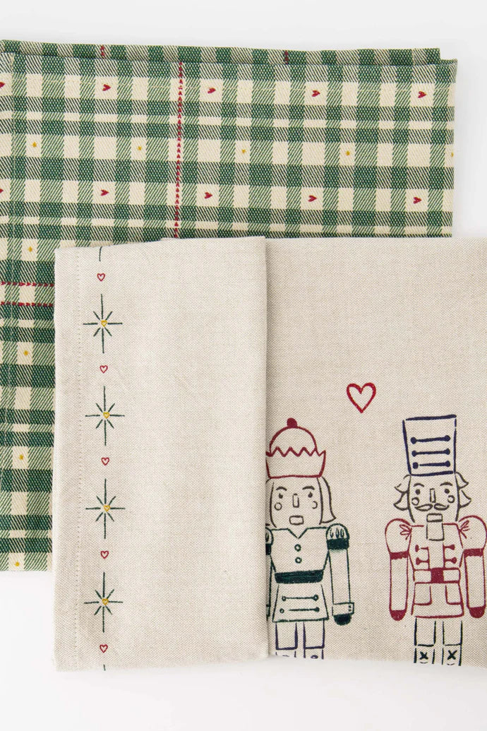 Zusss Handdoeken 'Kerstknuffel'