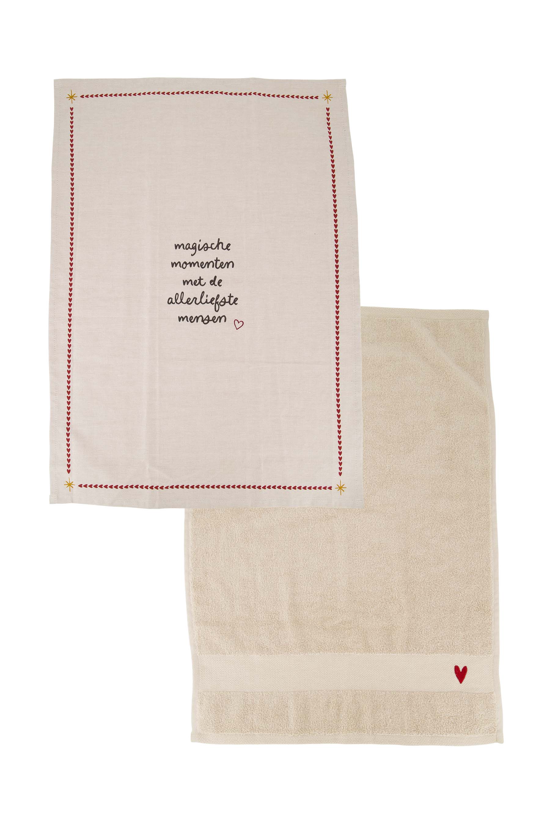 Zusss Handdoeken 'Magische momenten met de allerliefste mensen'