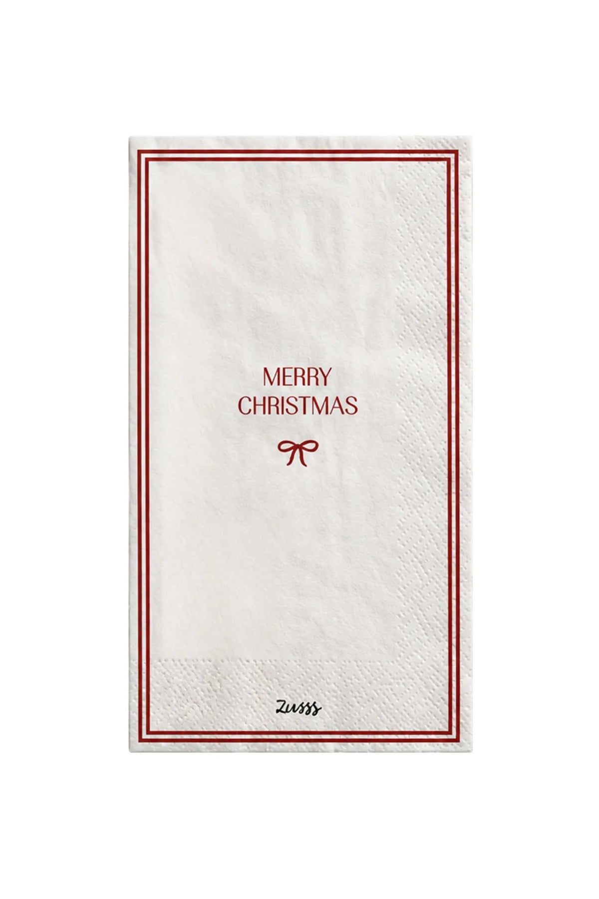 Zusss Servetten "Merry Christmas"