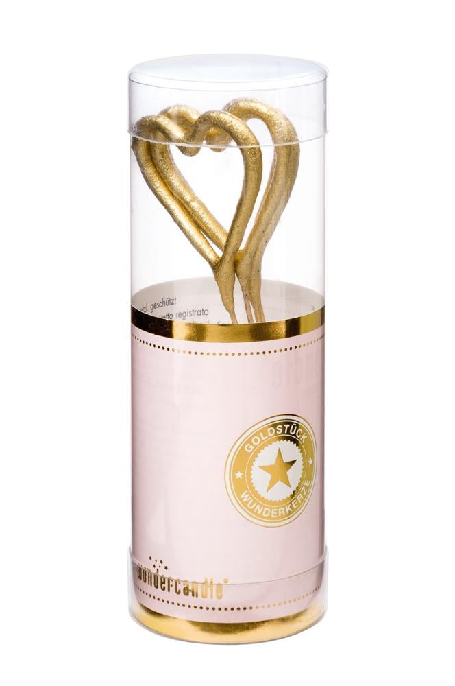 Wondercandle Sparkle Love, Ster of Hart / Set van 4 - Oosterlinck