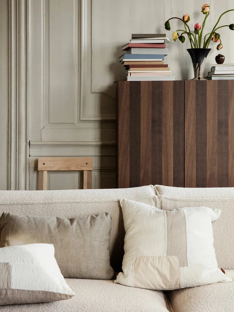 Ferm Living Part cushion off-white vierkant -60% - Oosterlinck Home