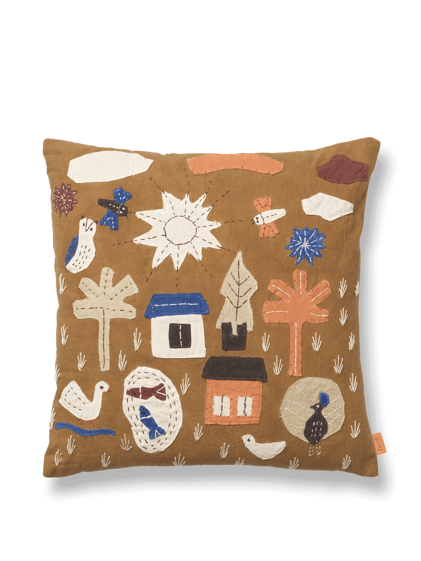Ferm Living - Village Cushion - 2 kleuren - Oosterlinck
