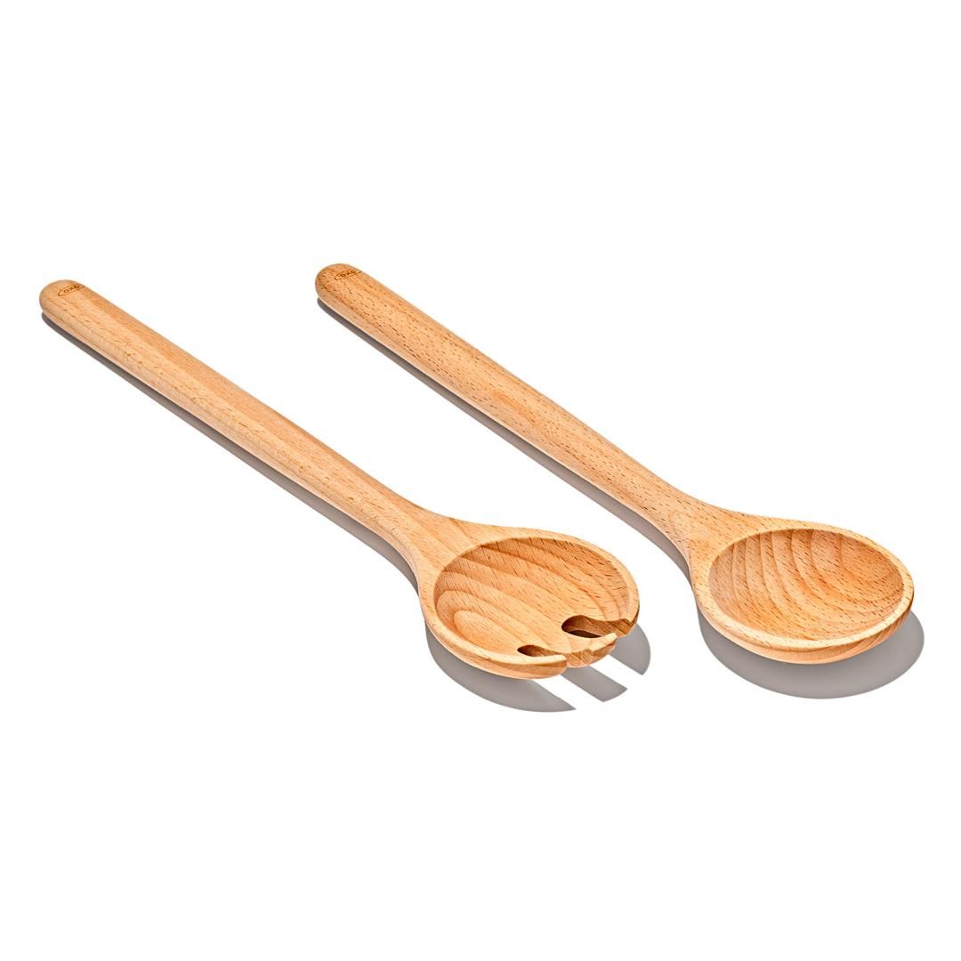 OXO Saladebestek Good Grips beukenhout