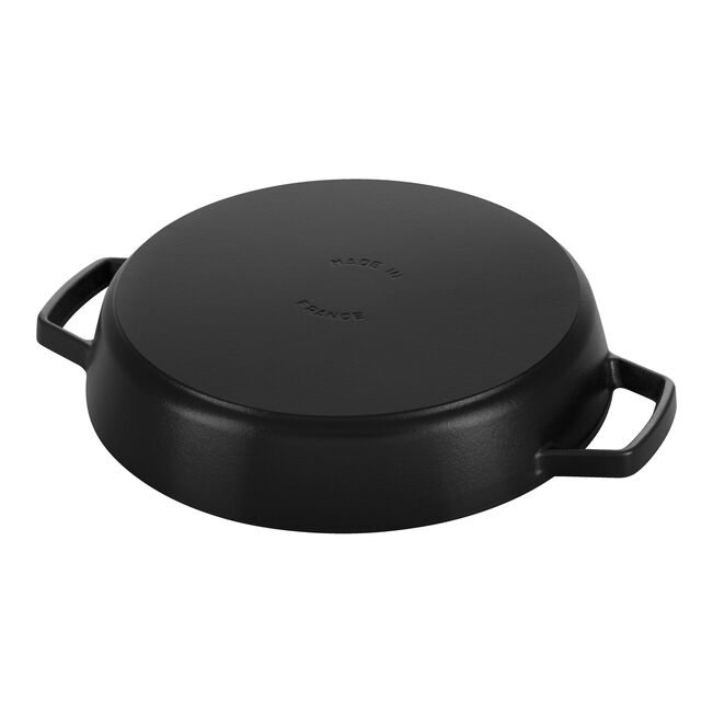 Staub gietijzer braadpan/paellapan met 34cm