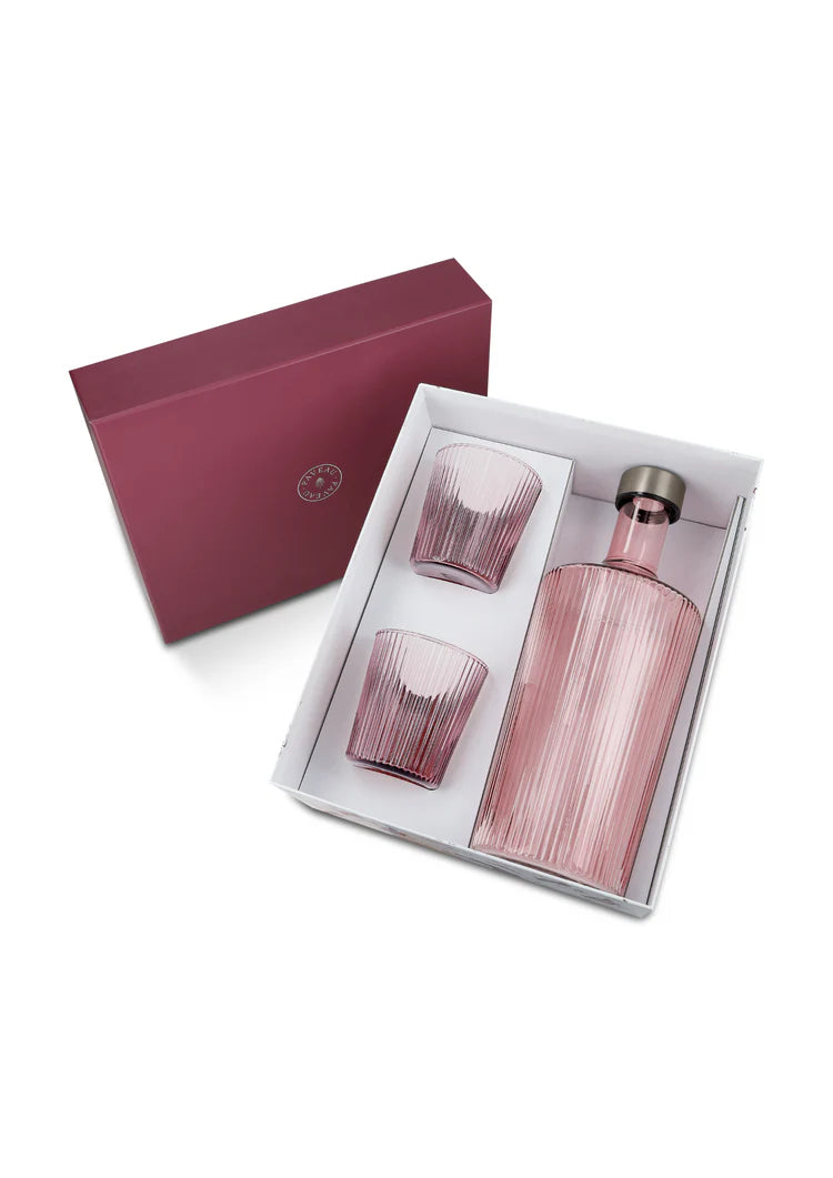 Paveau giftset met fles en 2 glazen - Oosterlinck