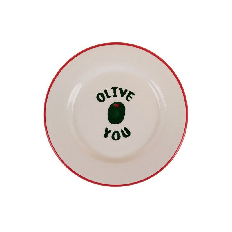 Atelier Pistache Bord medium "Olive you"