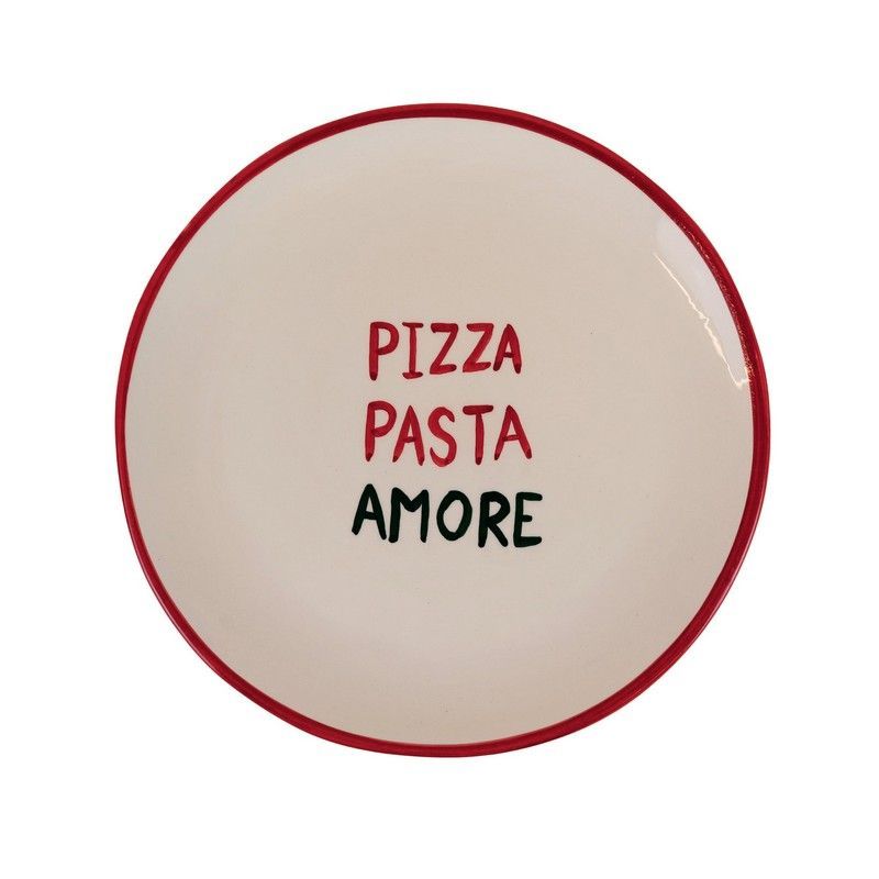 Atelier Pistache Bord large "pizza pasta amore"