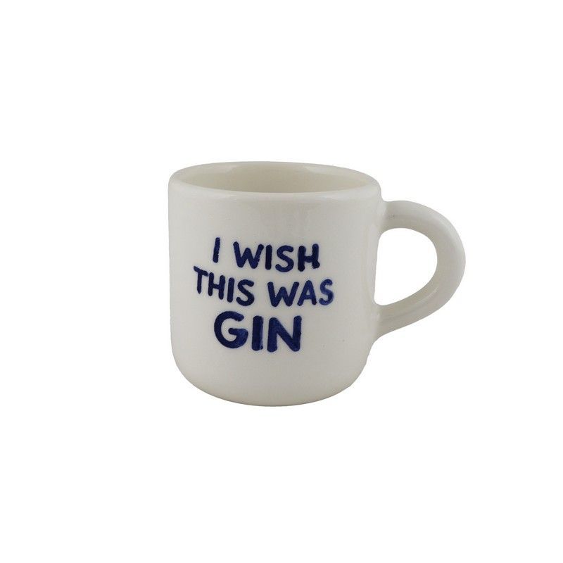 Atelier Pistache Koffiemok 'i wish this was gin'