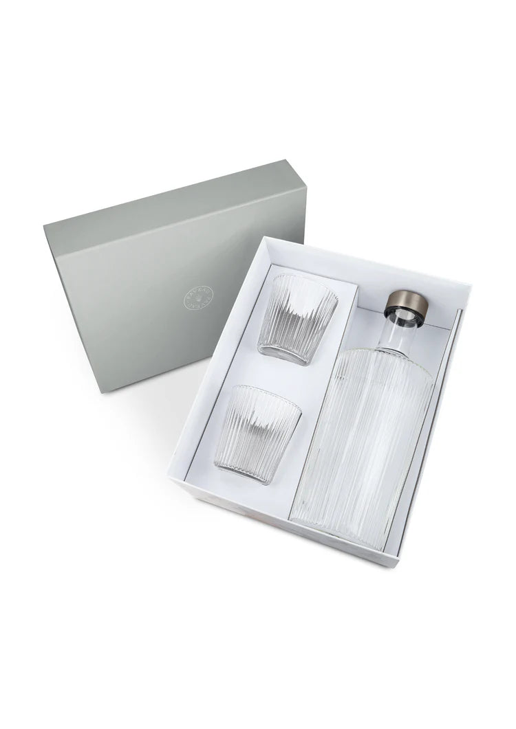 Paveau giftset met fles en 2 glazen - Oosterlinck