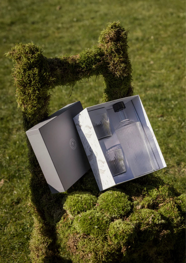 Paveau giftset met fles en 2 glazen - Oosterlinck