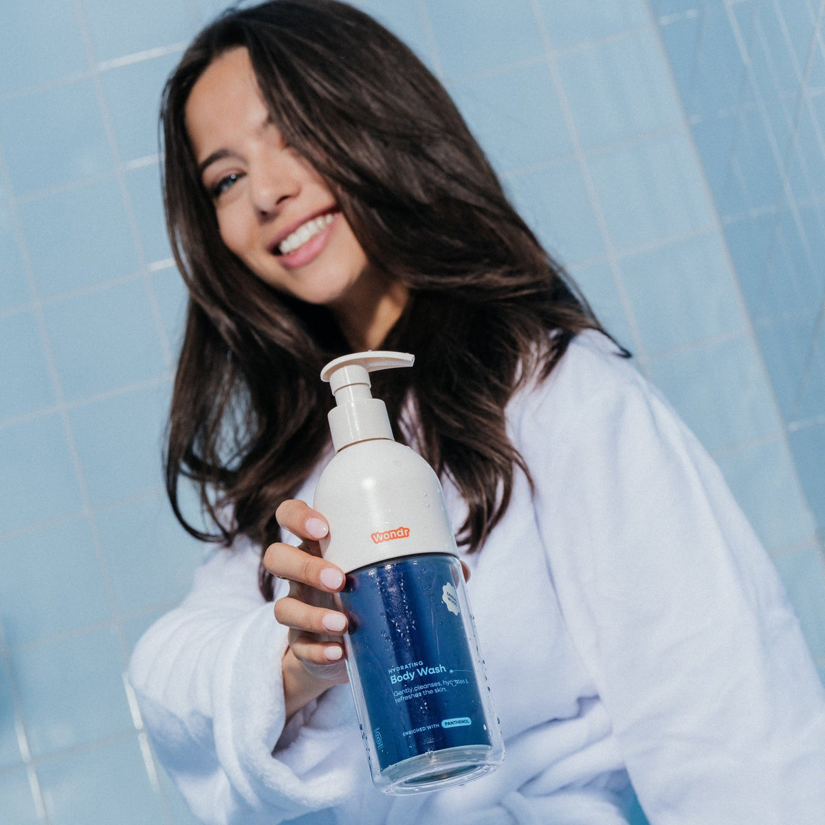 Wondr Liquid Body Wash in een fles, verzachtende lichaamsverzorgingsproducten voor een frisse en schone huid