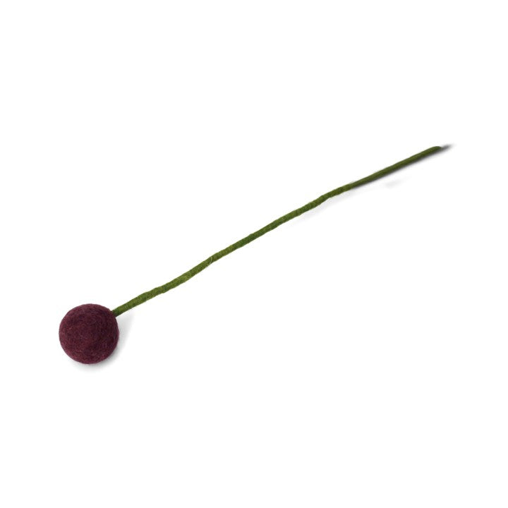 Gry & Sif Flower bolletje vilt - 2 maten - Oosterlinck Home