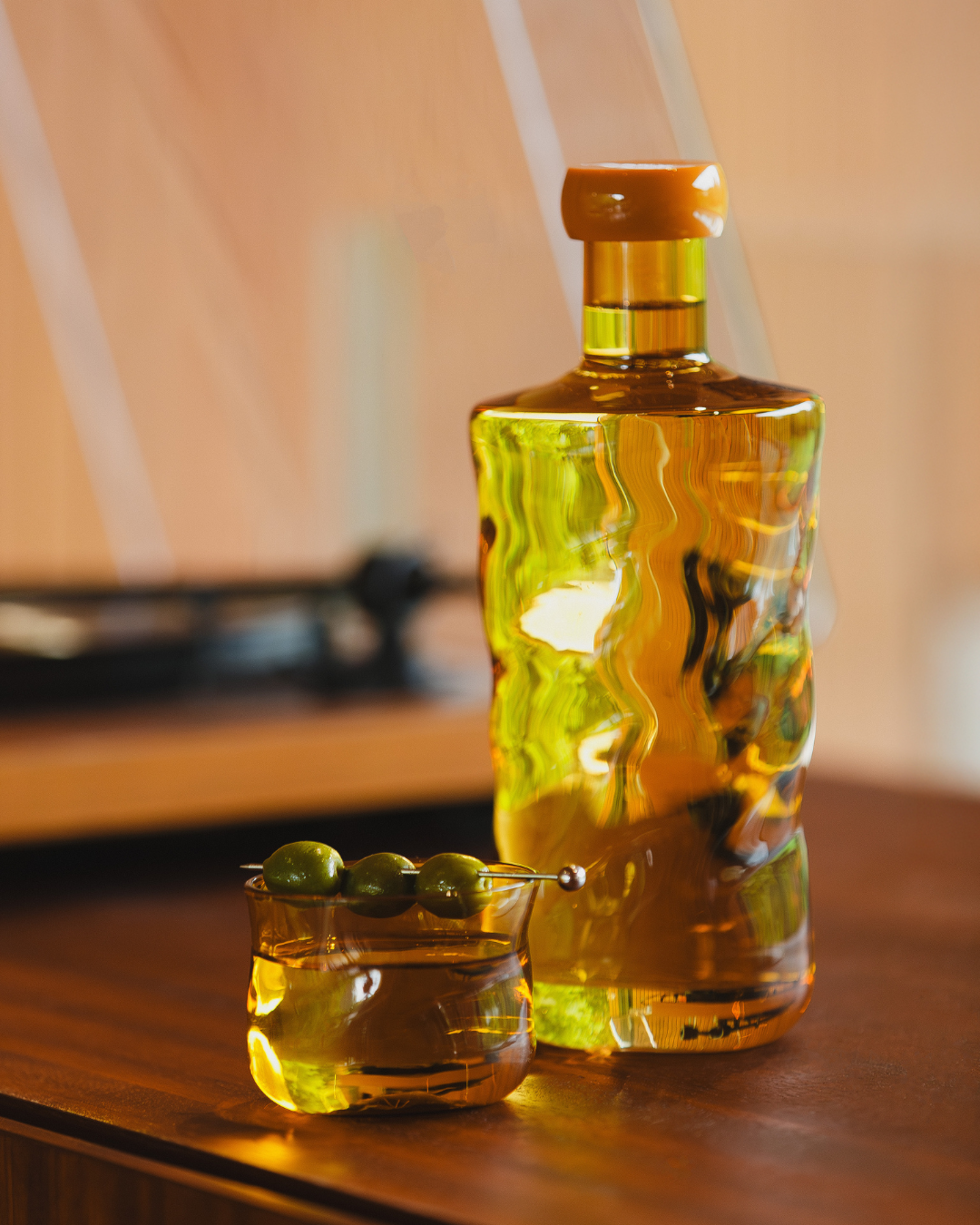 Paveau Swirl tumbler glas - set van 2 stuks