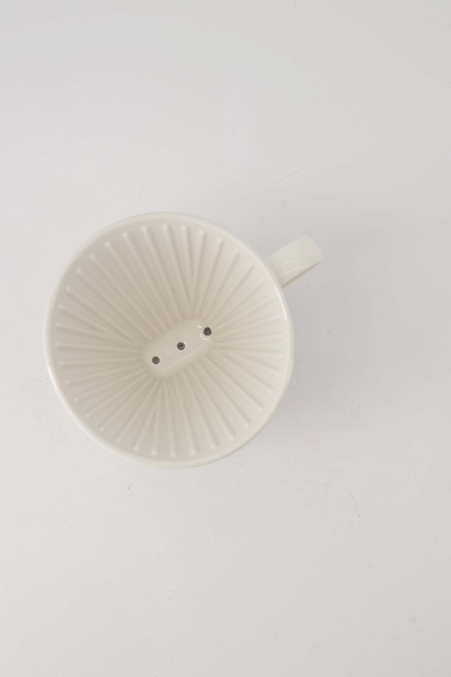 Zusss Koffiefilterhouder keramiek hartje