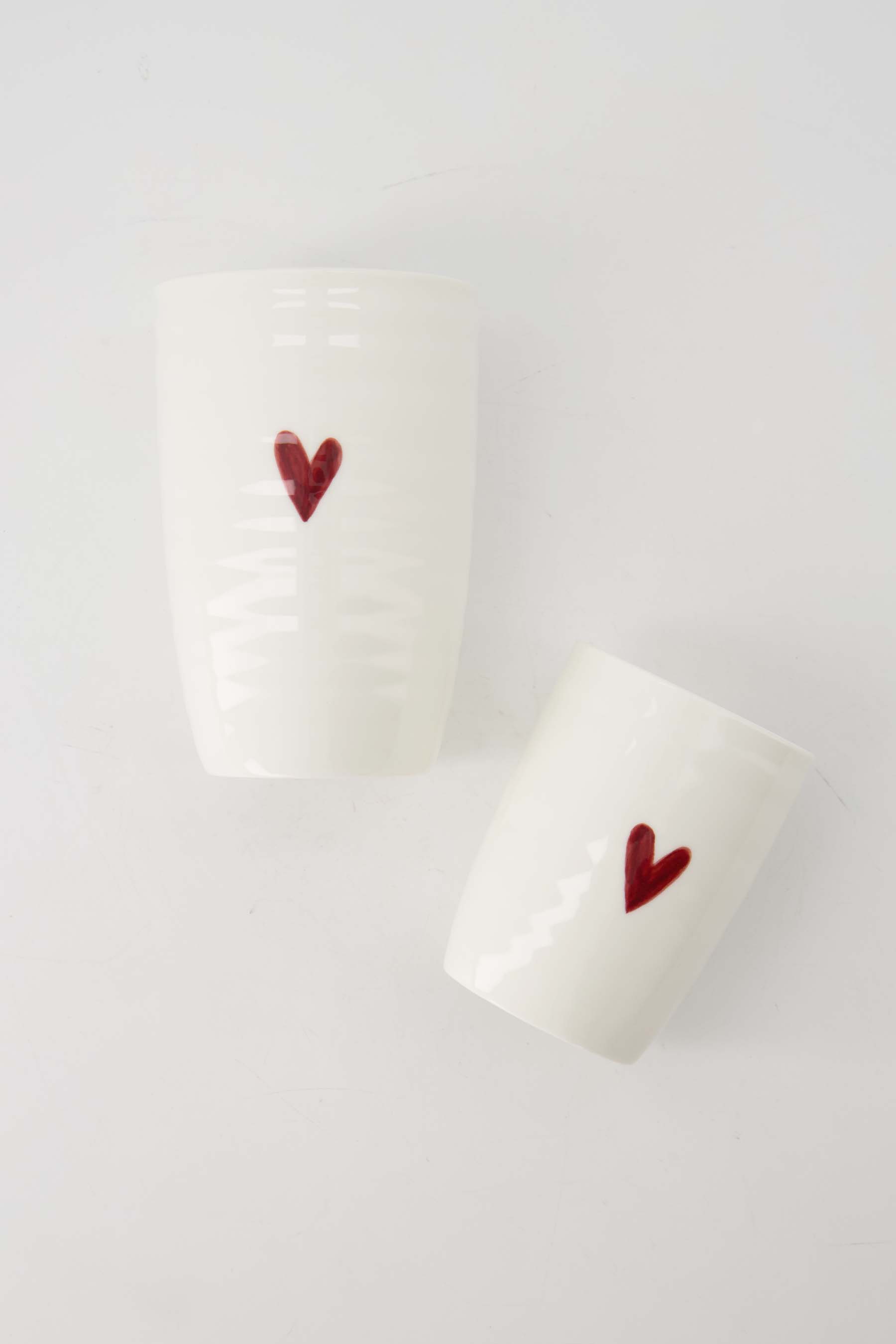 Zusss Witte mok large rood hartje
