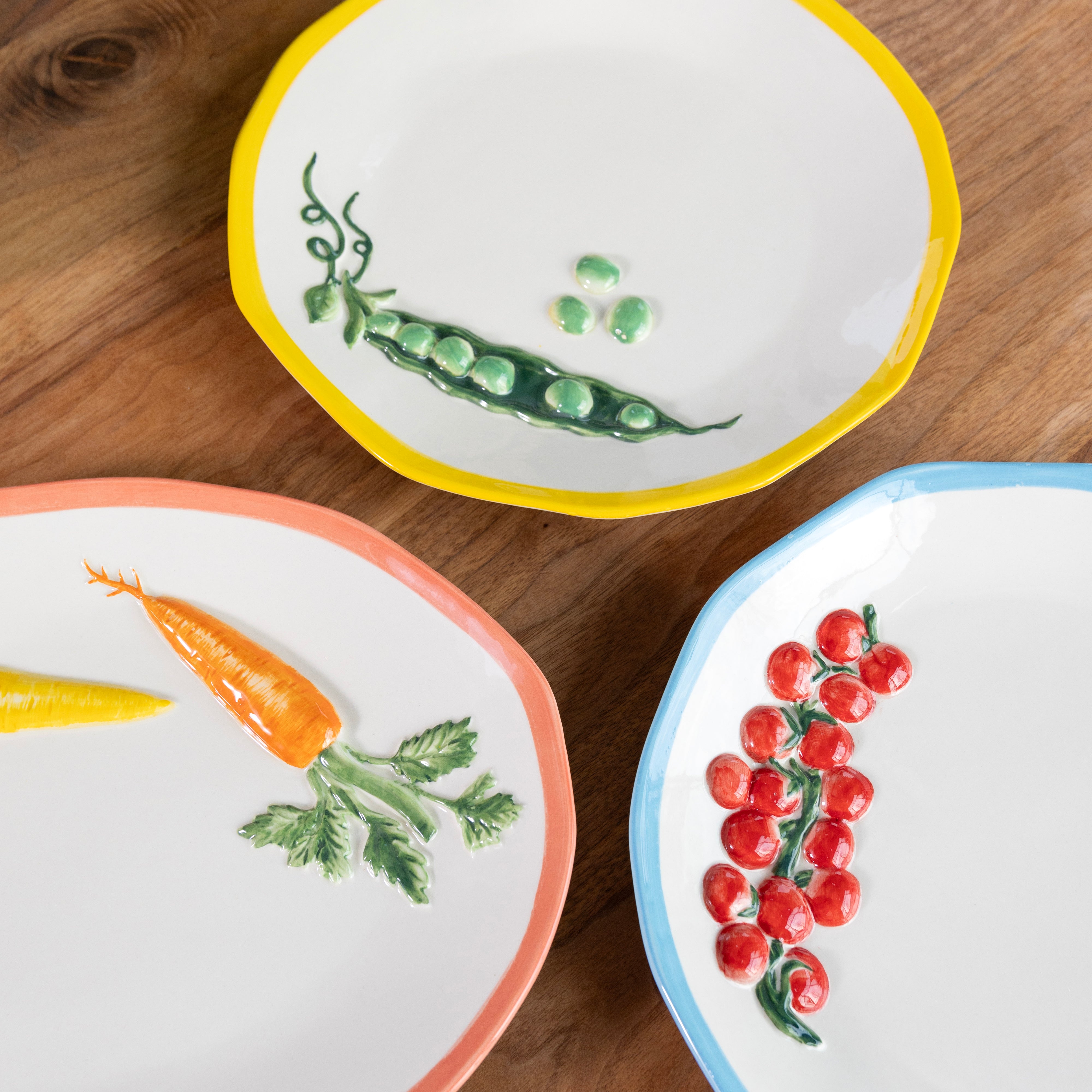 &Klevering Platter pomodora of pisello serveerschotel - Oosterlinck