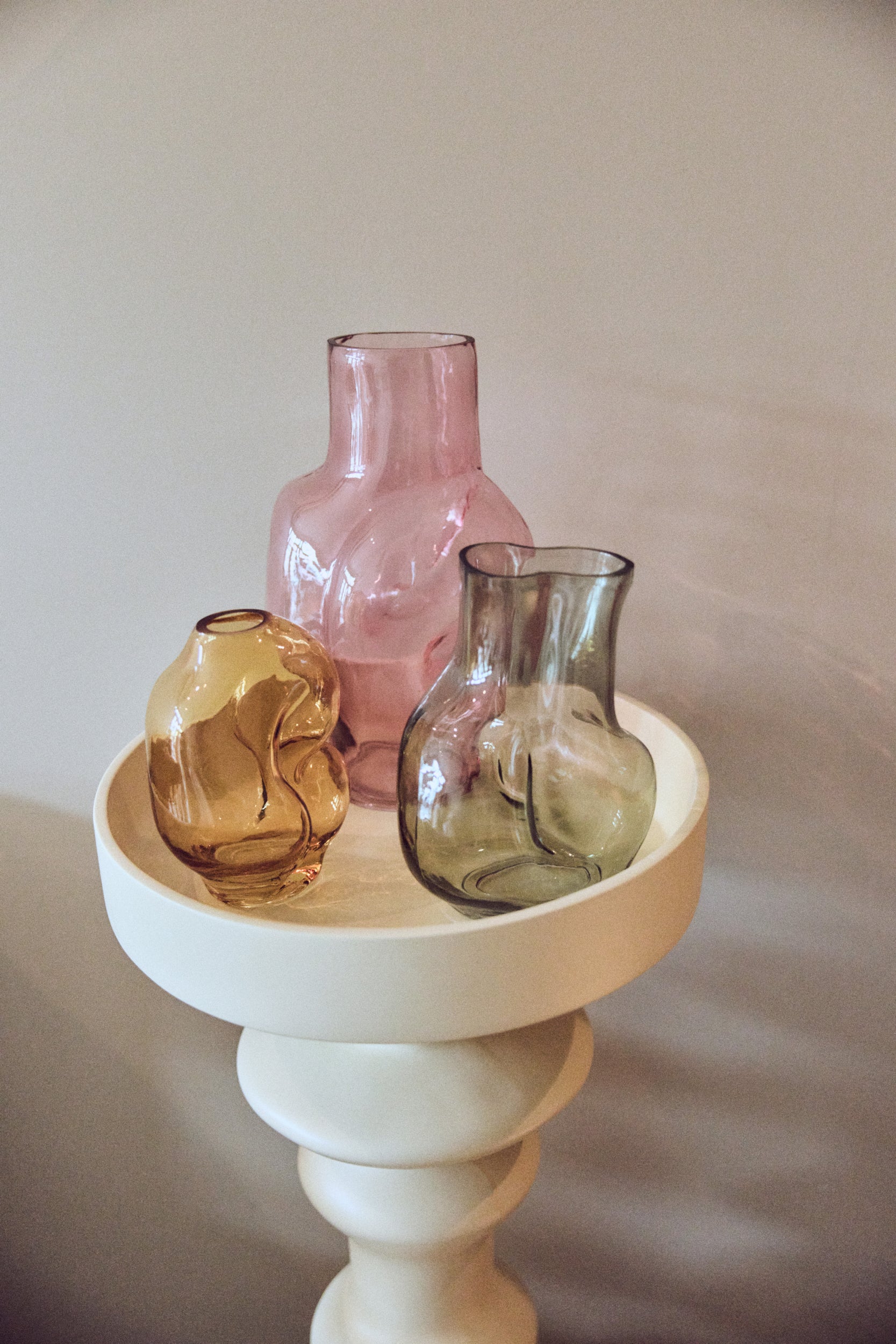 HK Living Gleam glass medium vase - Oosterlinck