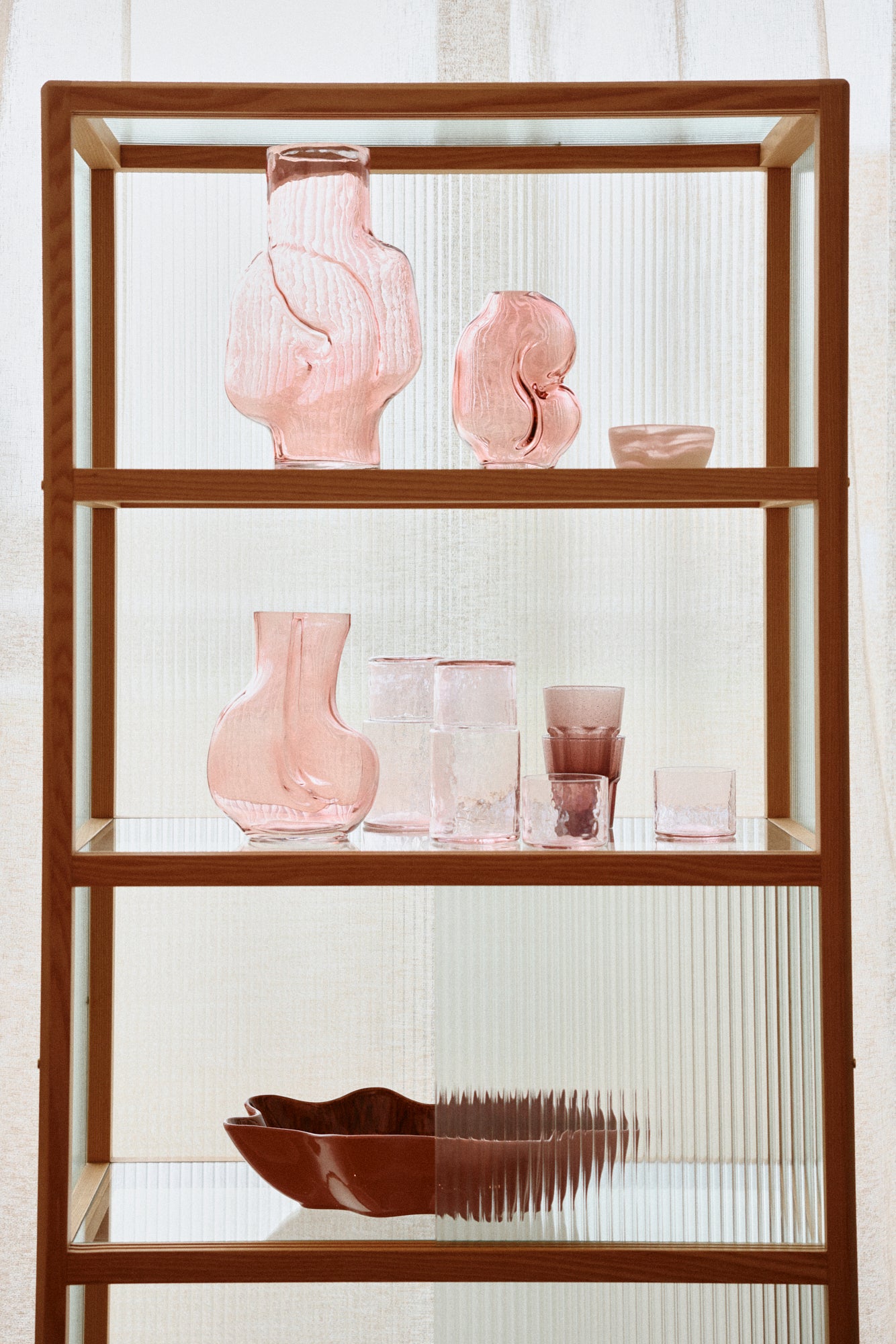 HK Living Gleam glass medium vase - Oosterlinck
