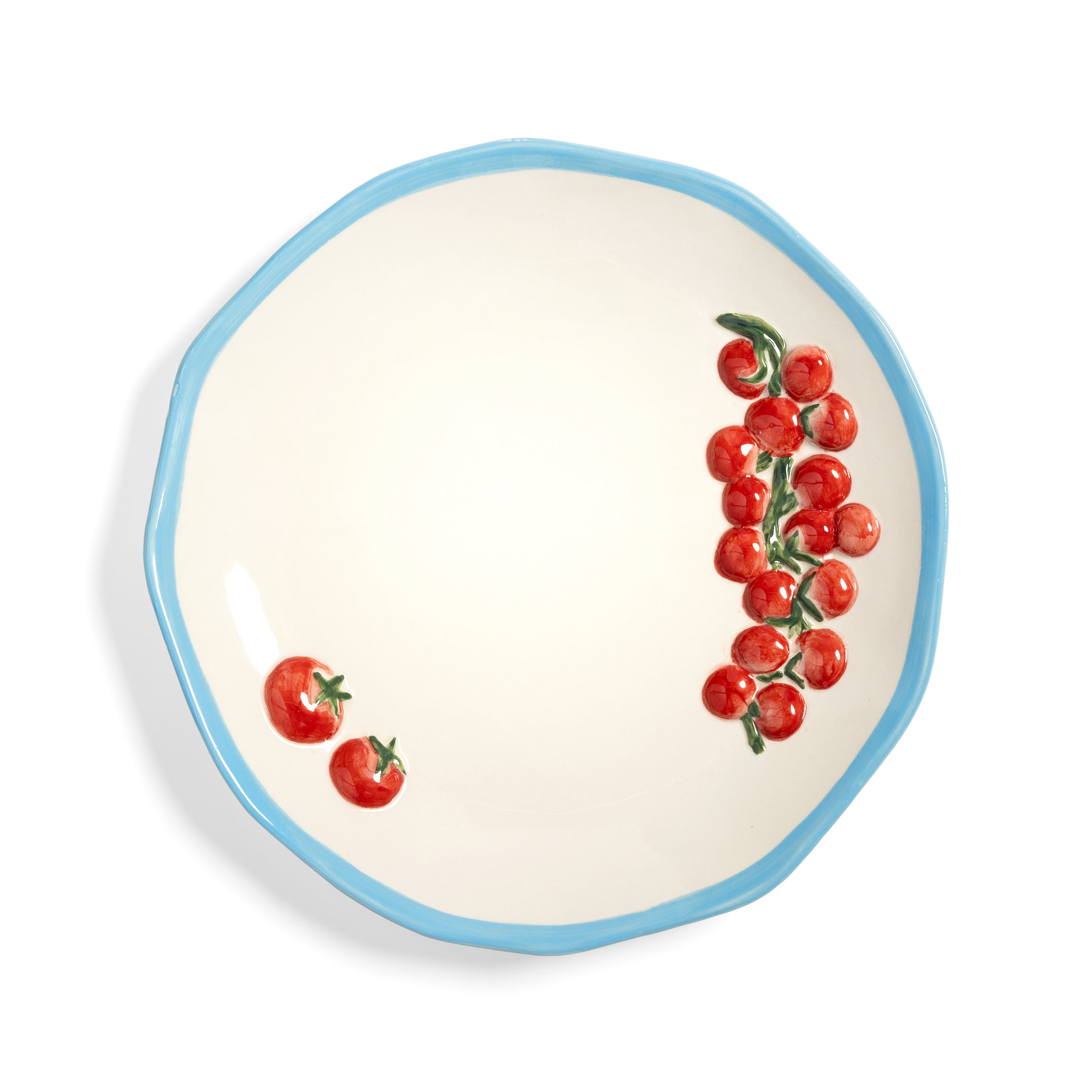 &Klevering Platter pomodora of pisello serveerschotel - Oosterlinck