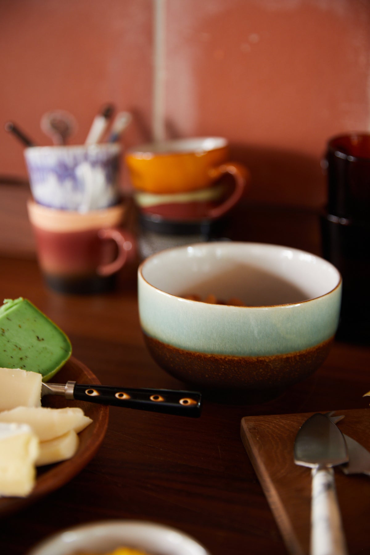 HK Living 70s ceramics Noodle bowl / per stuk
