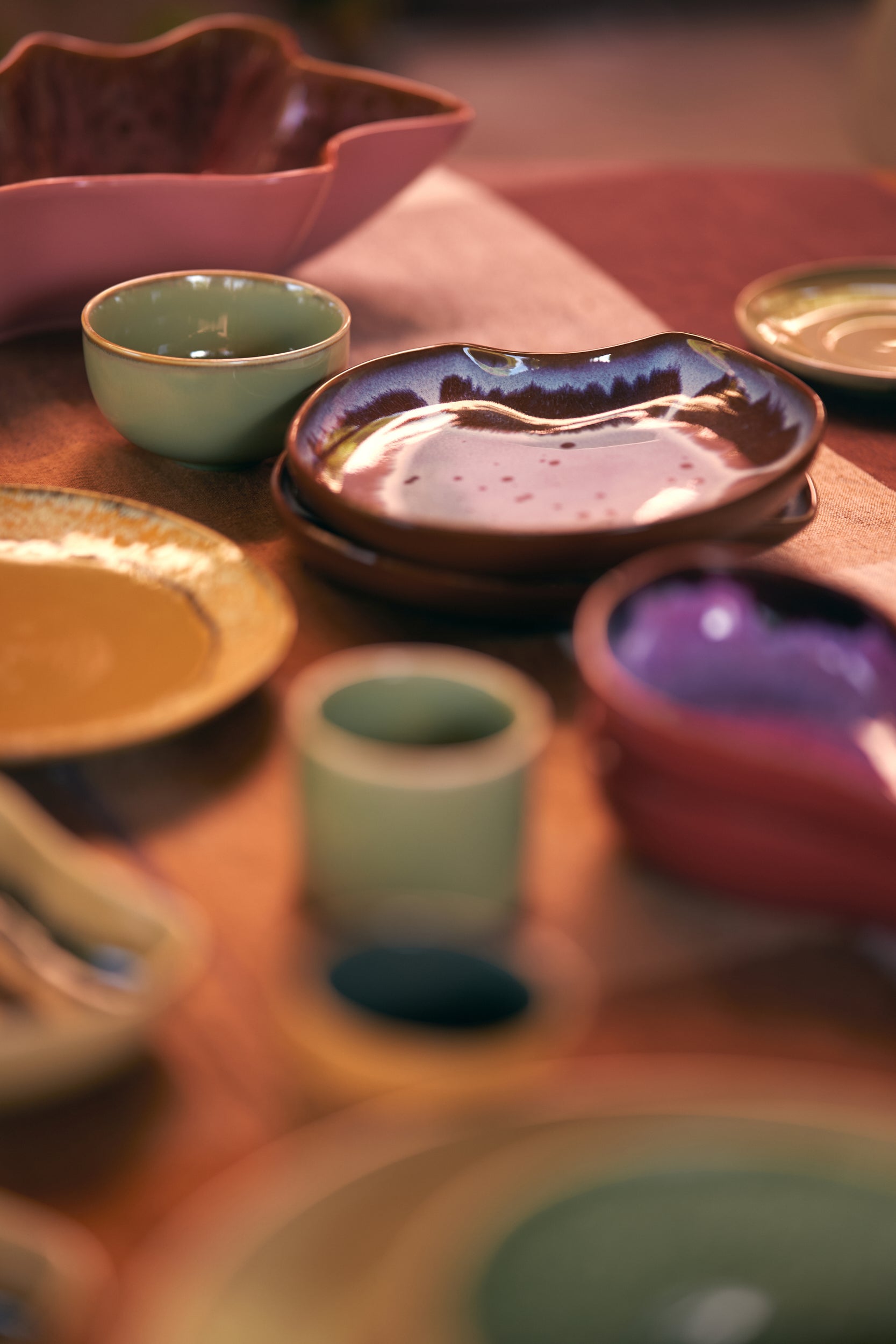 HK Living Shell Ceramics plates & bowls - diverse varianten - Oosterlinck