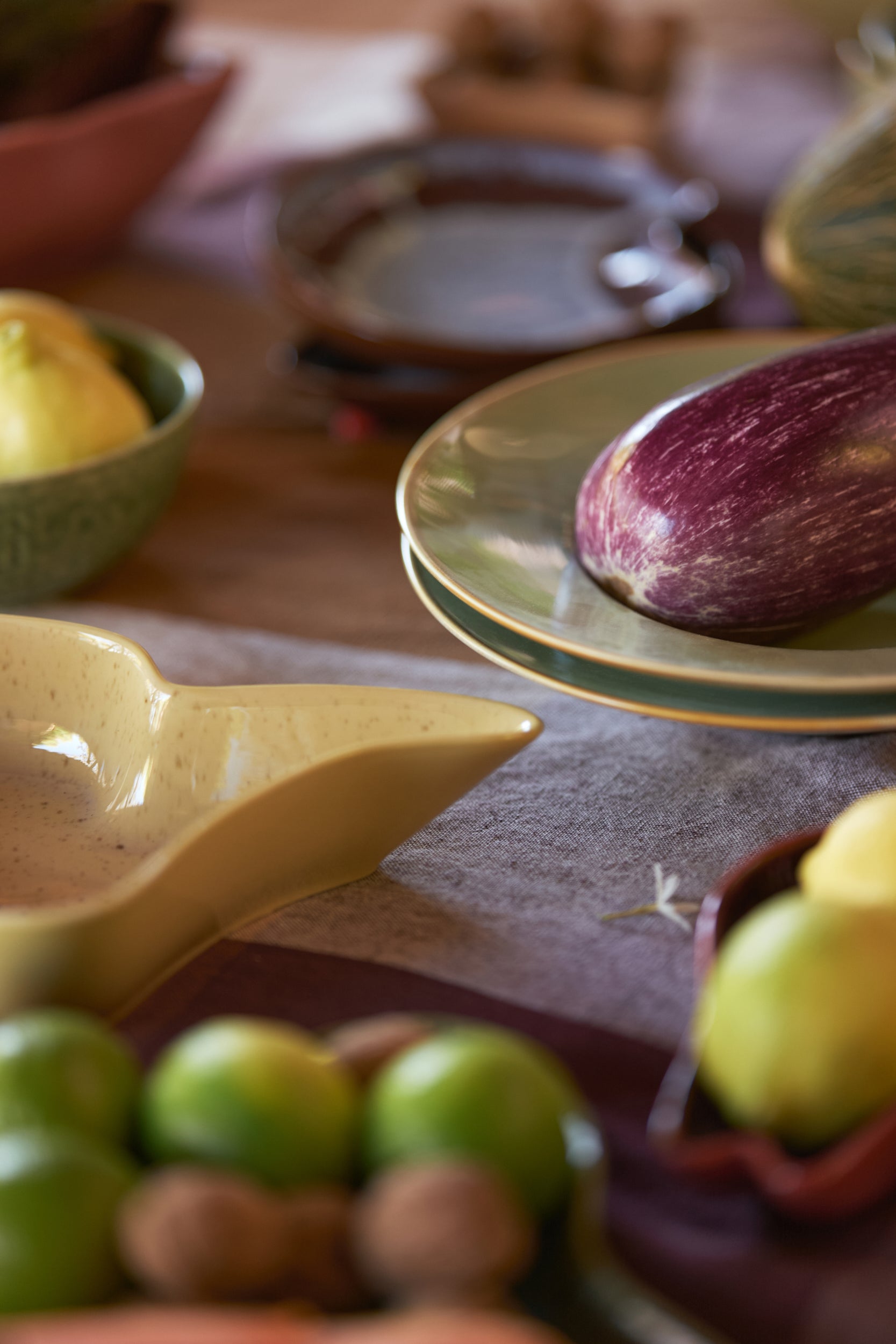 HK Living Shell Ceramics plates & bowls - diverse varianten - Oosterlinck