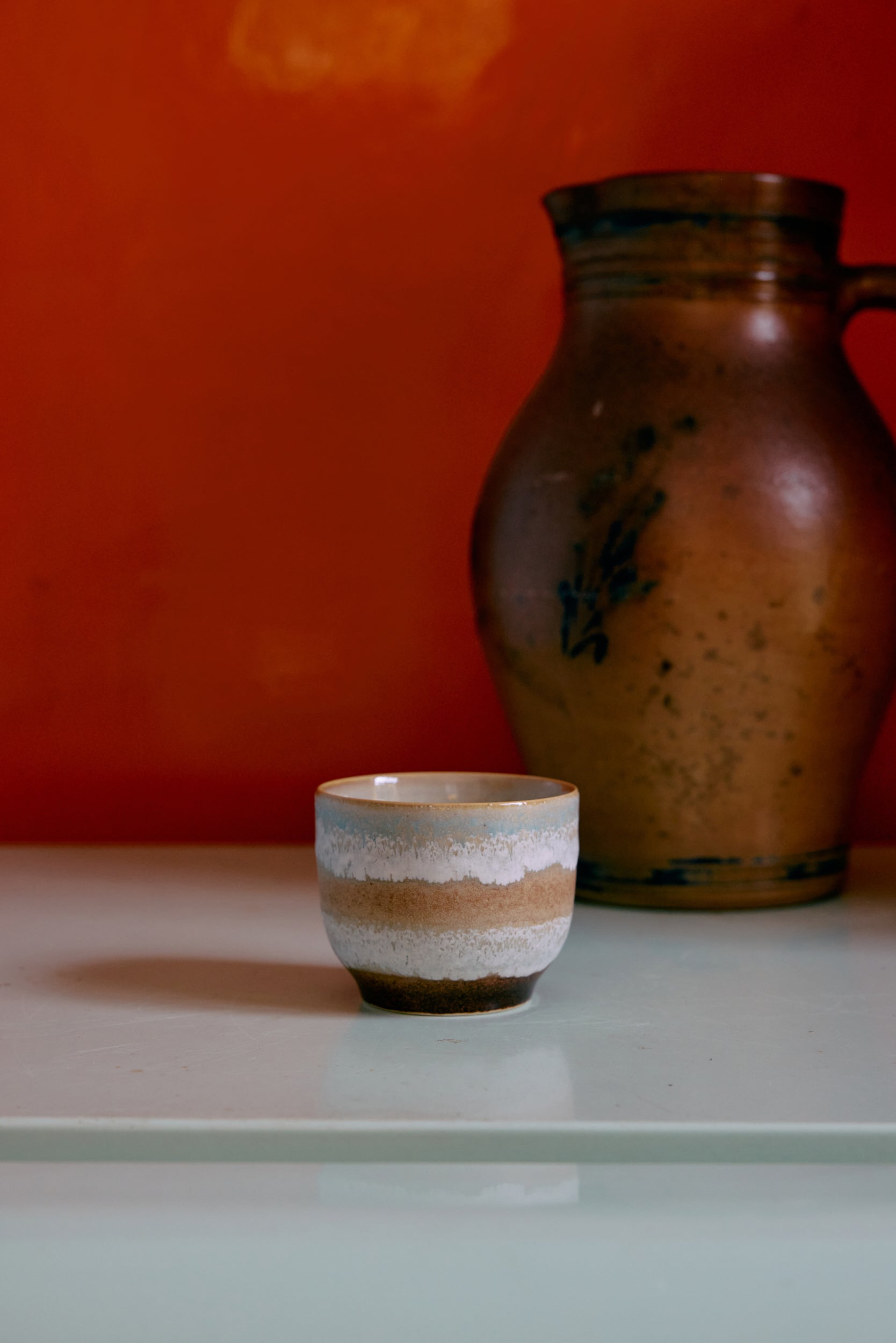 HK Living 70s ceramics café cup - Oosterlinck Home