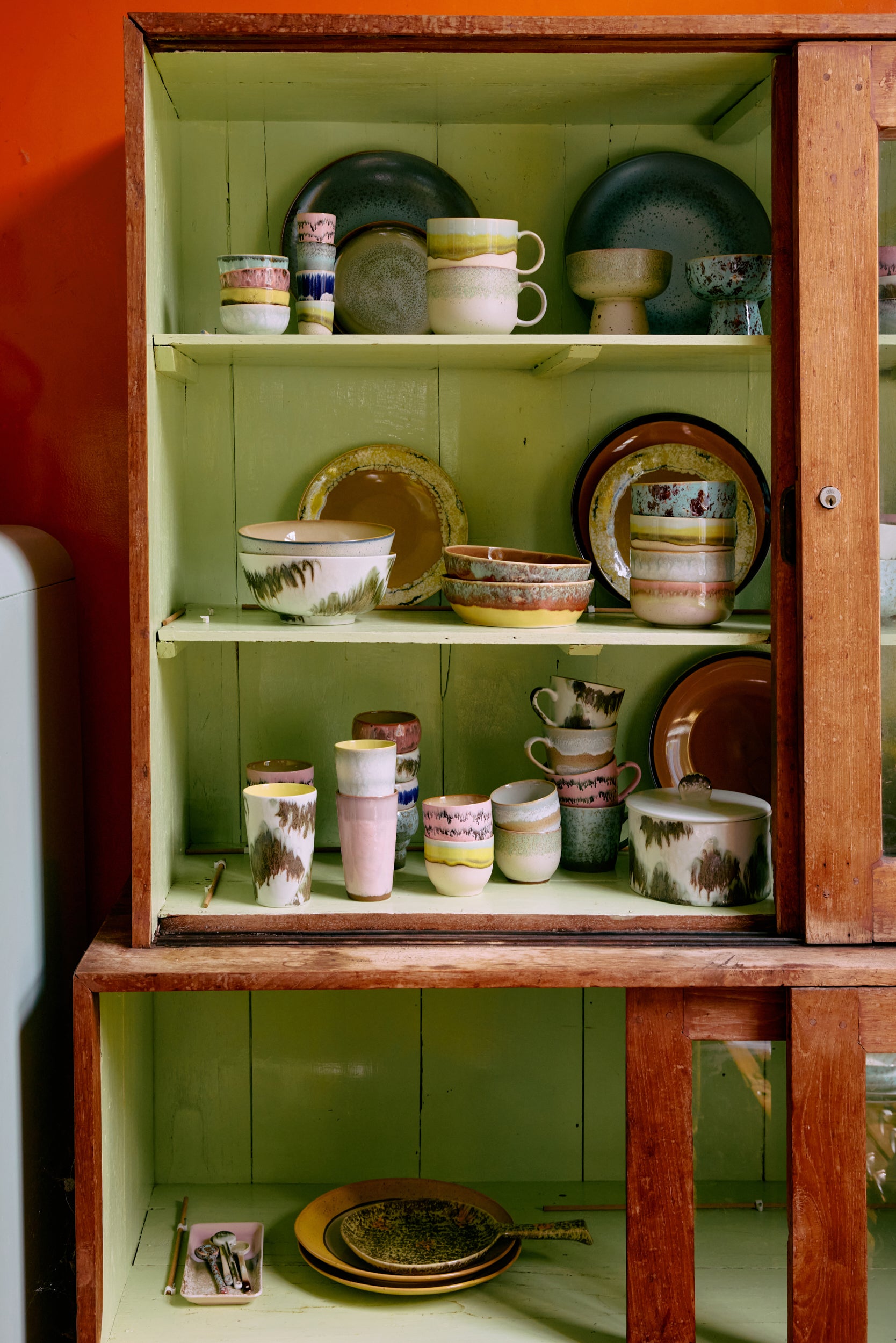 HK Living 70s ceramics café cup - Oosterlinck Home