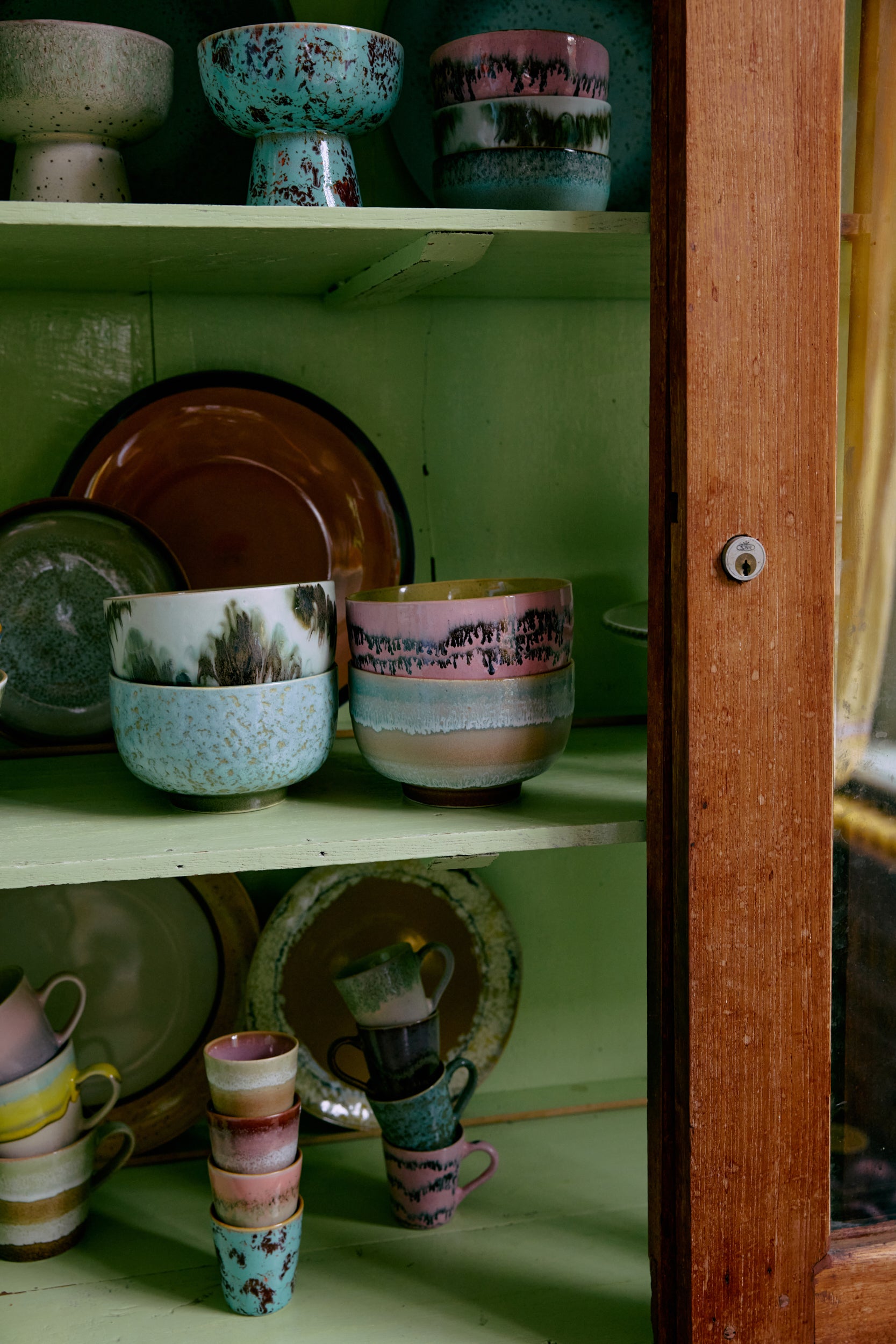 HK Living 70s ceramics Noodle bowl per stuk