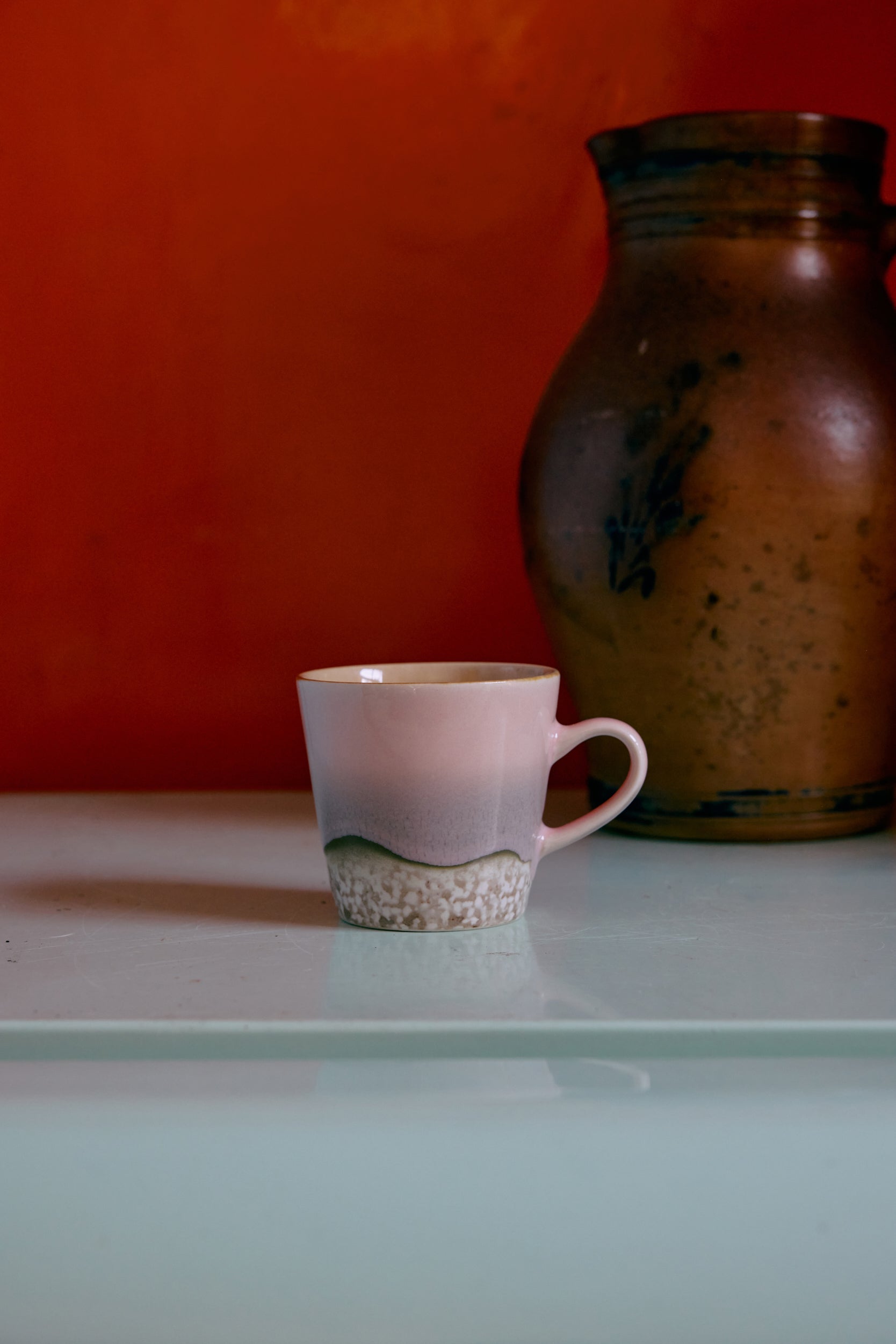 HK Living 70s ceramics americano mug - Oosterlinck Home