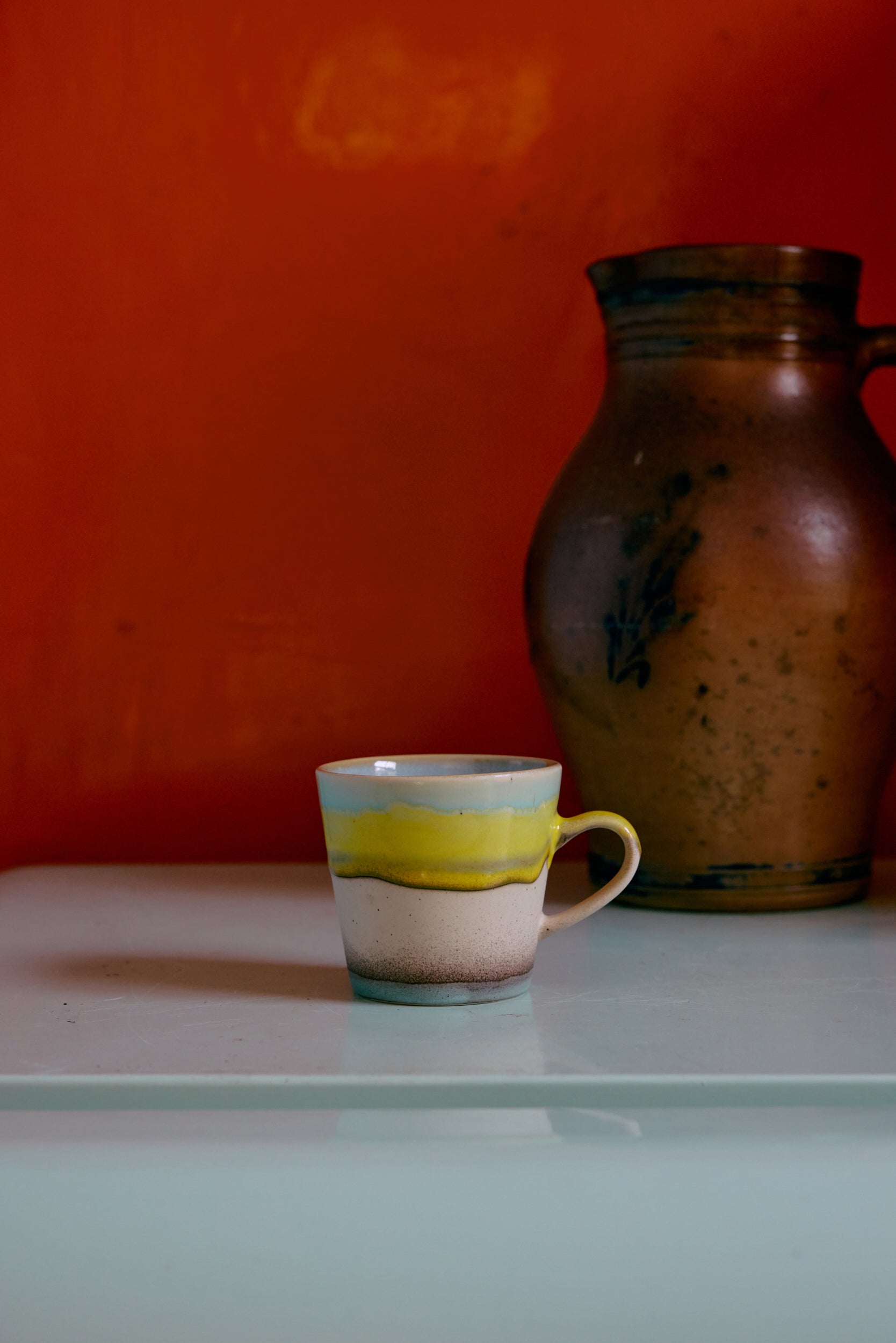 HK Living 70s ceramics americano mug - Oosterlinck Home
