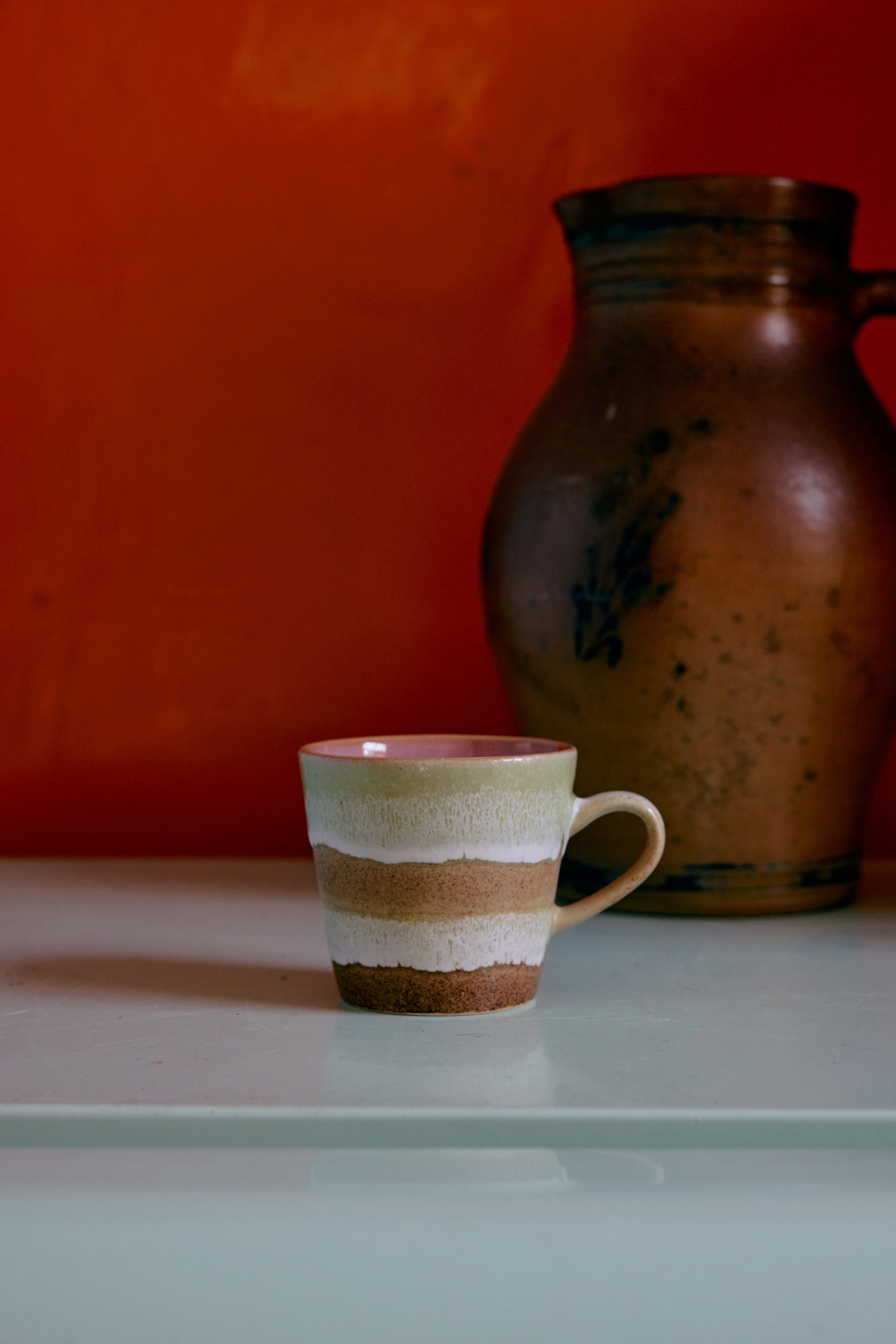 HK Living 70s ceramics americano mug - Oosterlinck Home
