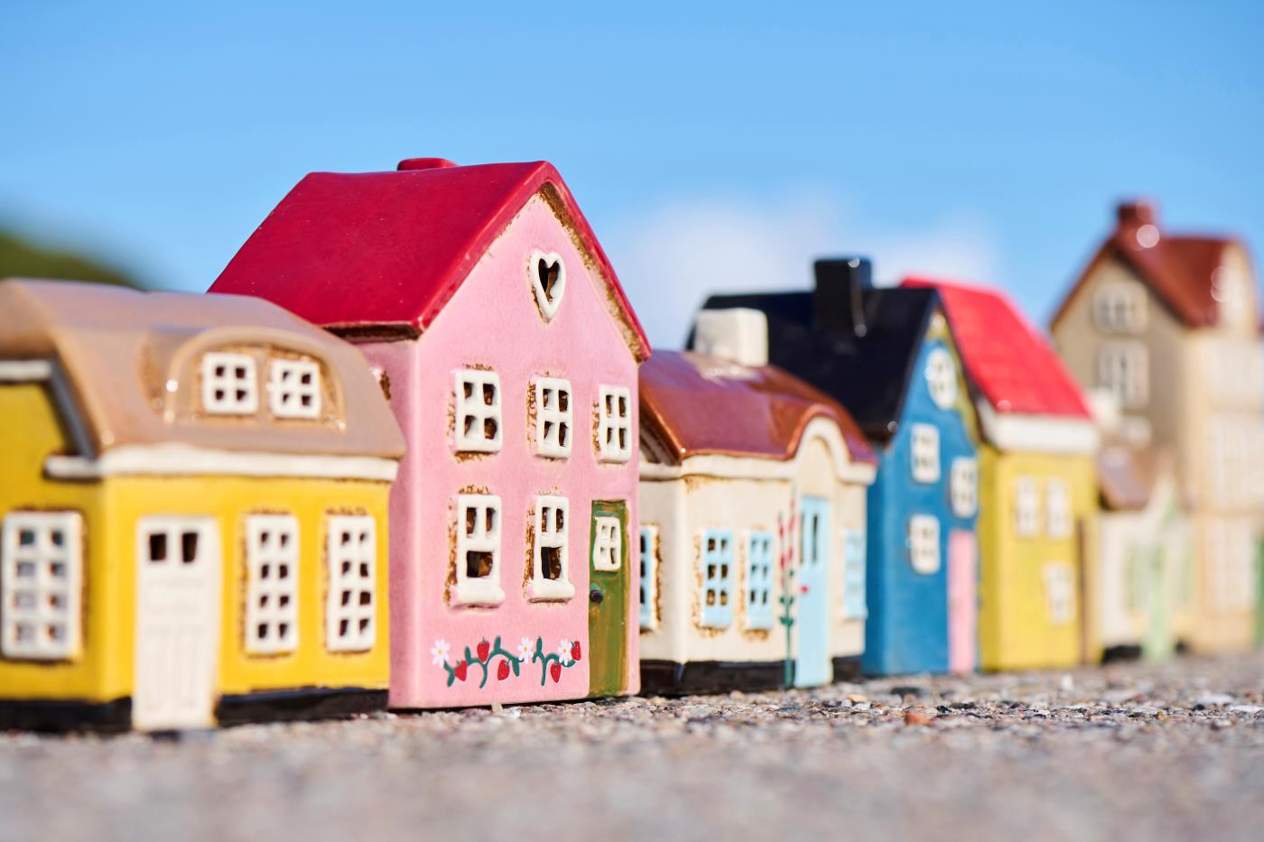 IB Laursen Lichthuisje Ebeltoft groen-roze - Oosterlinck Home
