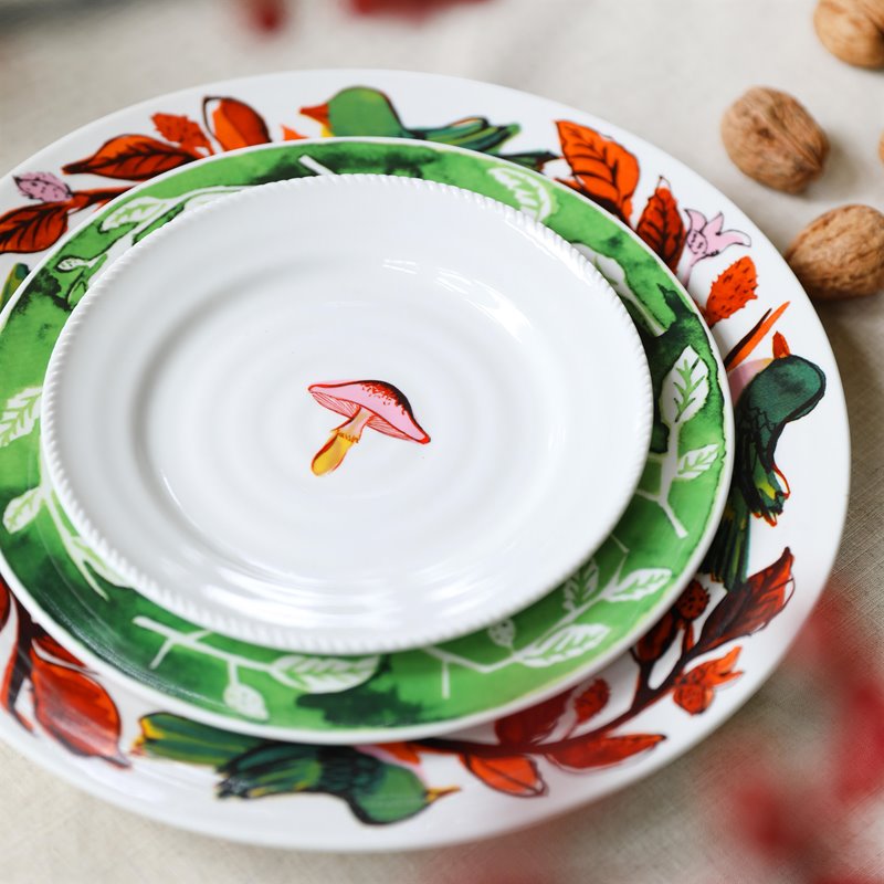 &Klevering Autumn bordjes - set van 4 - Oosterlinck