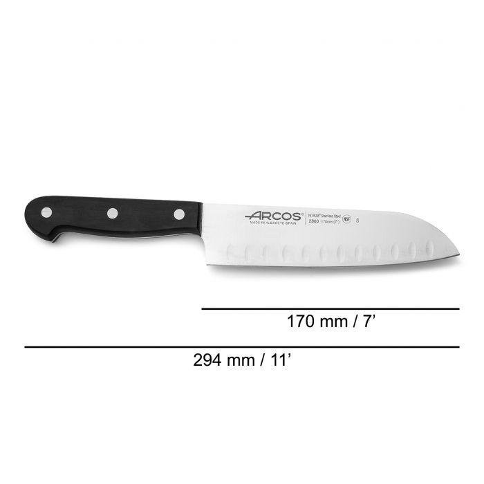 Arcos Universal Santoku Mes 170mm - Oosterlinck