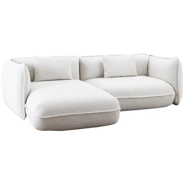 Vilmers Clover sofa 2 zit + chaise longuelinks - Beryl rainy day