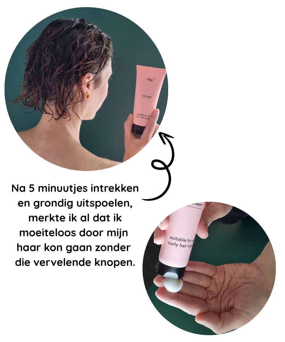Ray. Hair mask curly hair - Oosterlinck Home