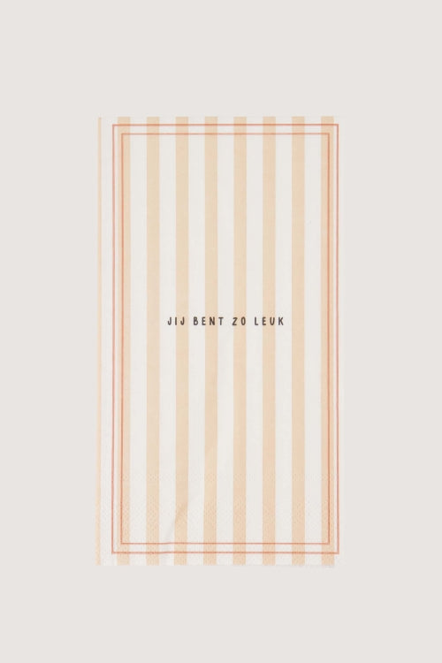 Zusss Servetten Jij bent zo leuk - Oosterlinck Home