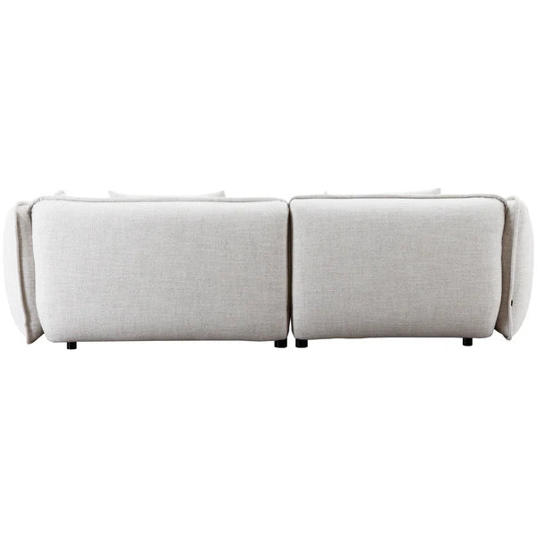 Vilmers Clover sofa 2 zit + chaise longuelinks - Beryl rainy day