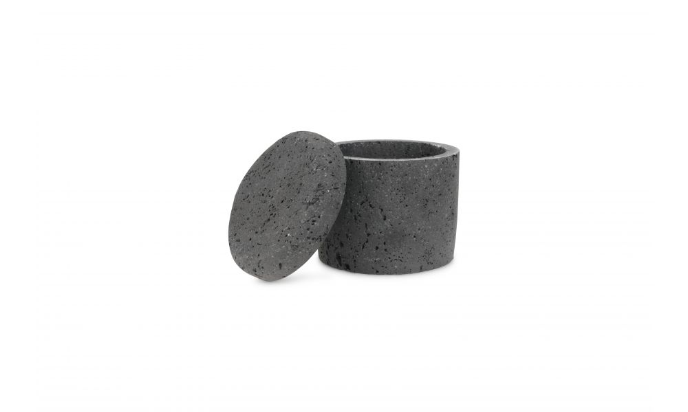 Salt & Pepper Badkamerpotje Suds - wit of grijs - Oosterlinck