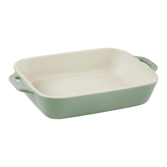 Staub Ceramique ovenschotel set van 3 eucalyptus - Oosterlinck