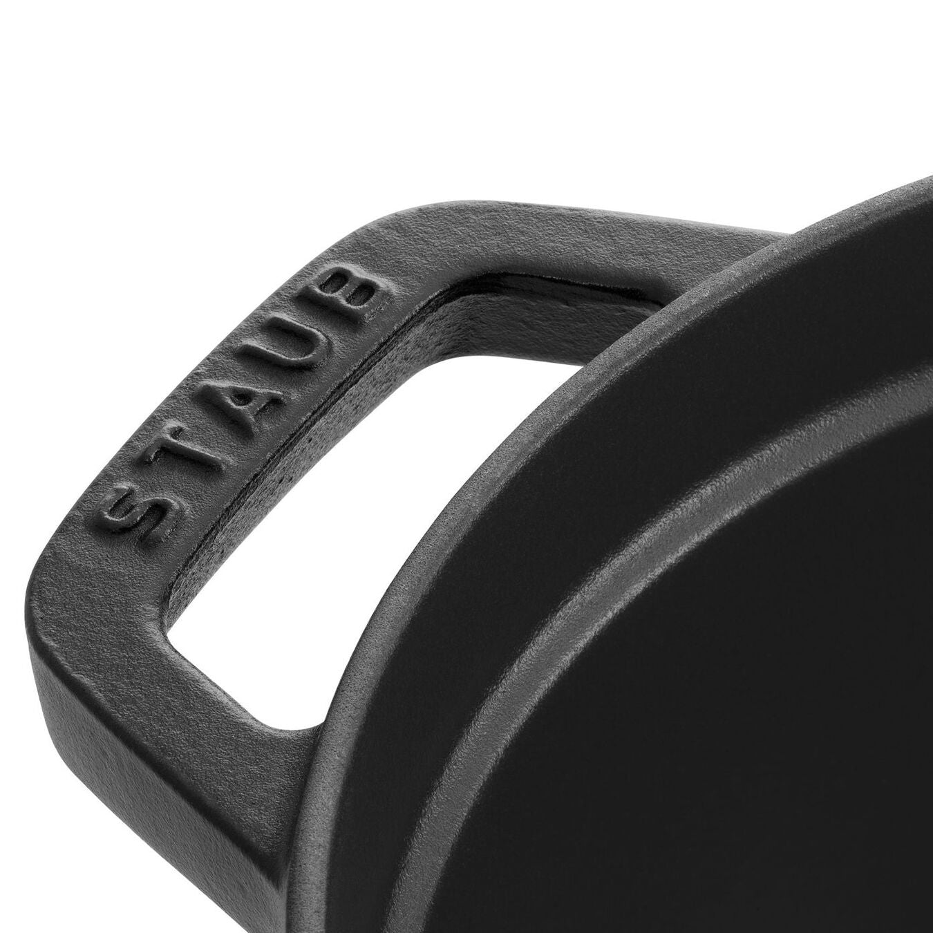 STAUB LA COCOTTE GIETIJZEREN BRAADPAN OVAAL, ZWART - TWEE FORMATEN - Oosterlinck